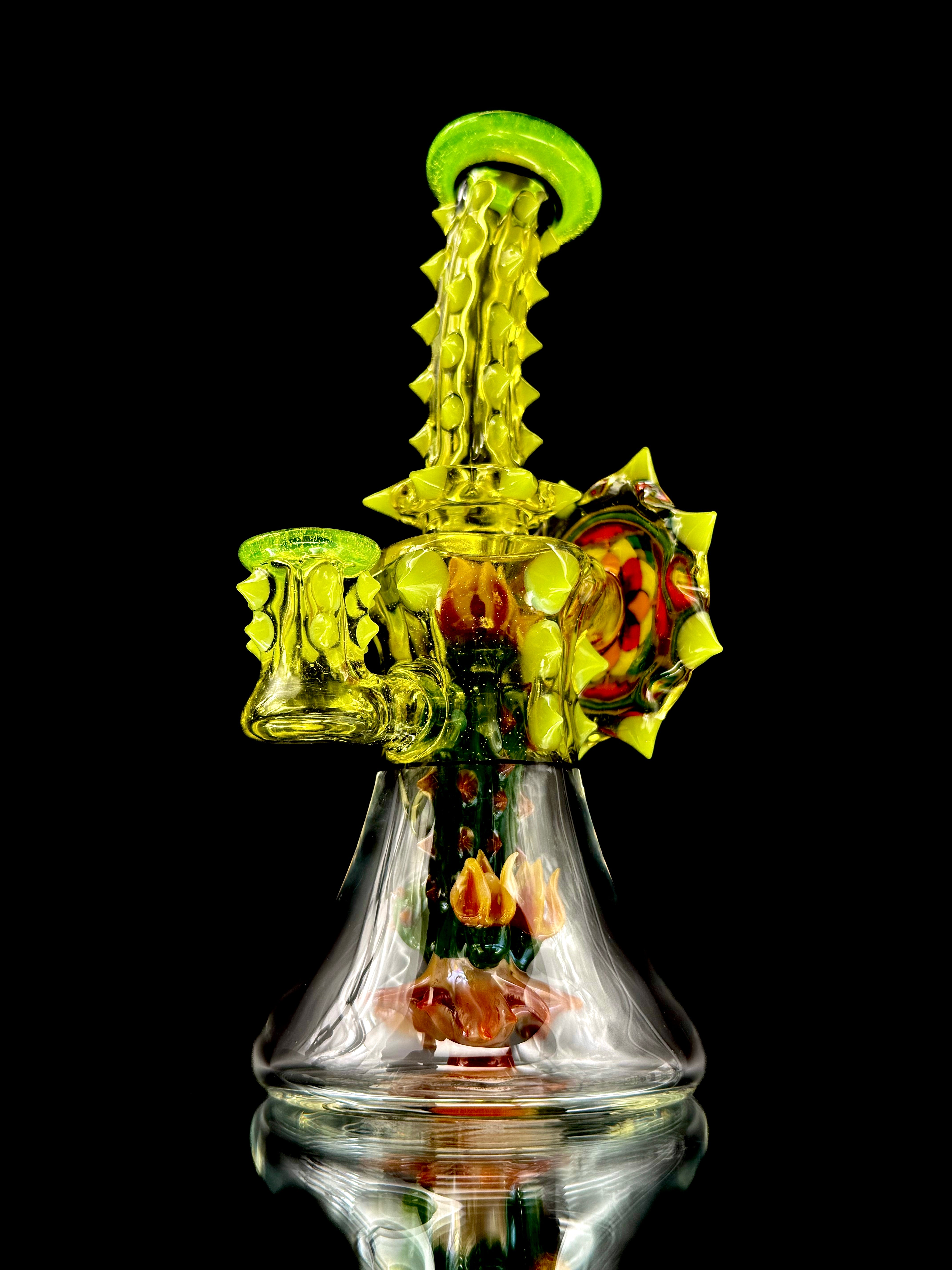 Unparalled Glass x Brian Jacobson Mini Beaker
