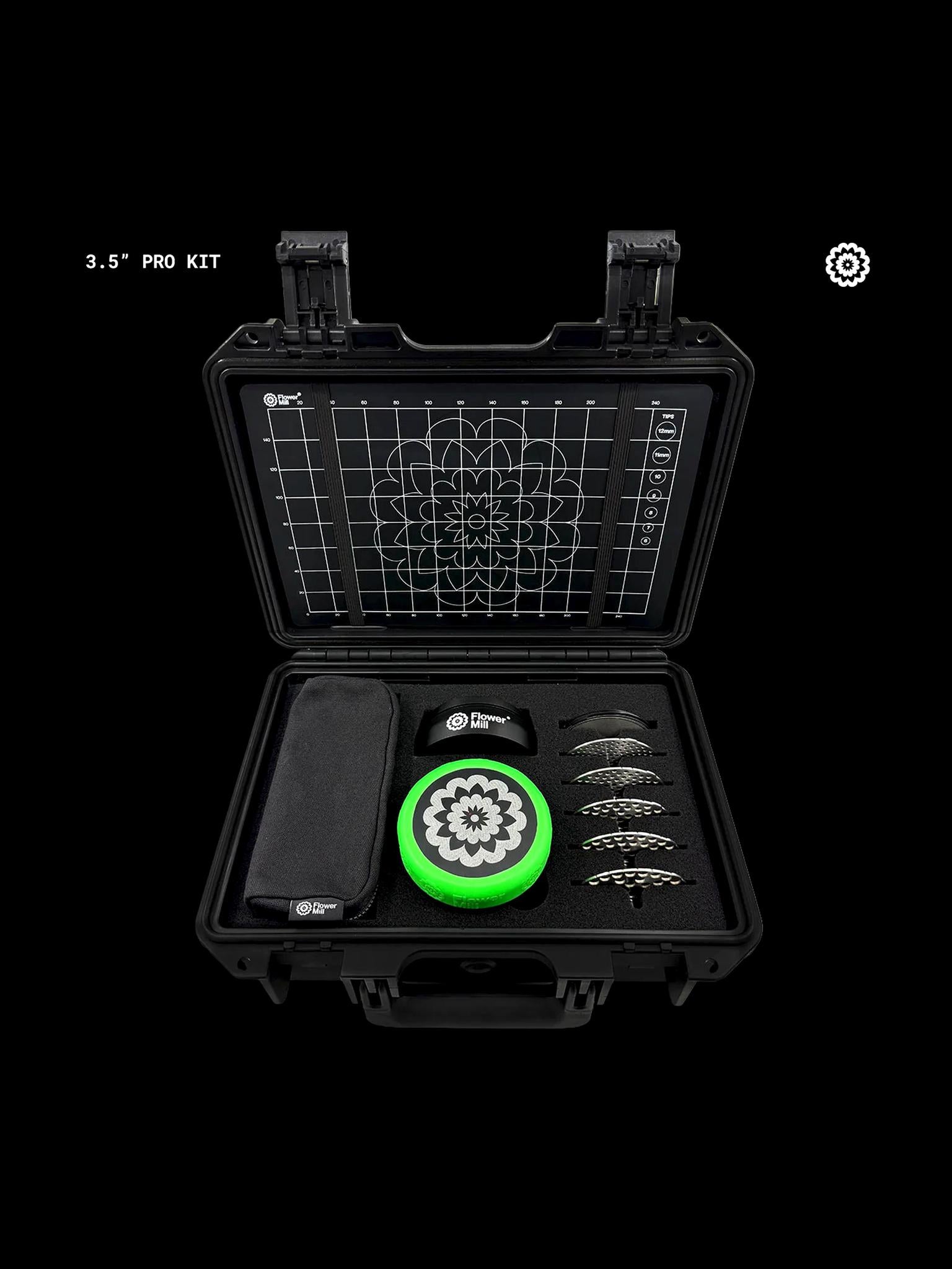 Flower Mill 3.5" Pro Kit Launch Edition