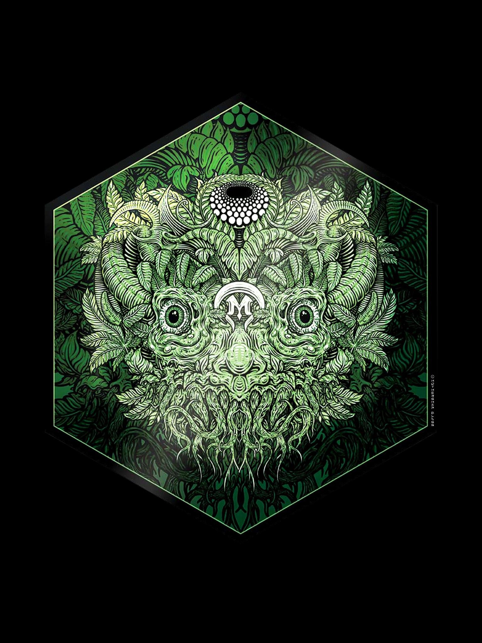 Mothership Silicone Hex Mat Giver Face
