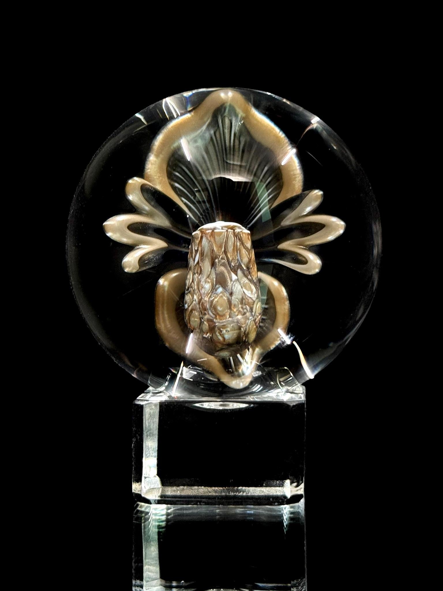 Kobuki Glass Lg Flower Marble