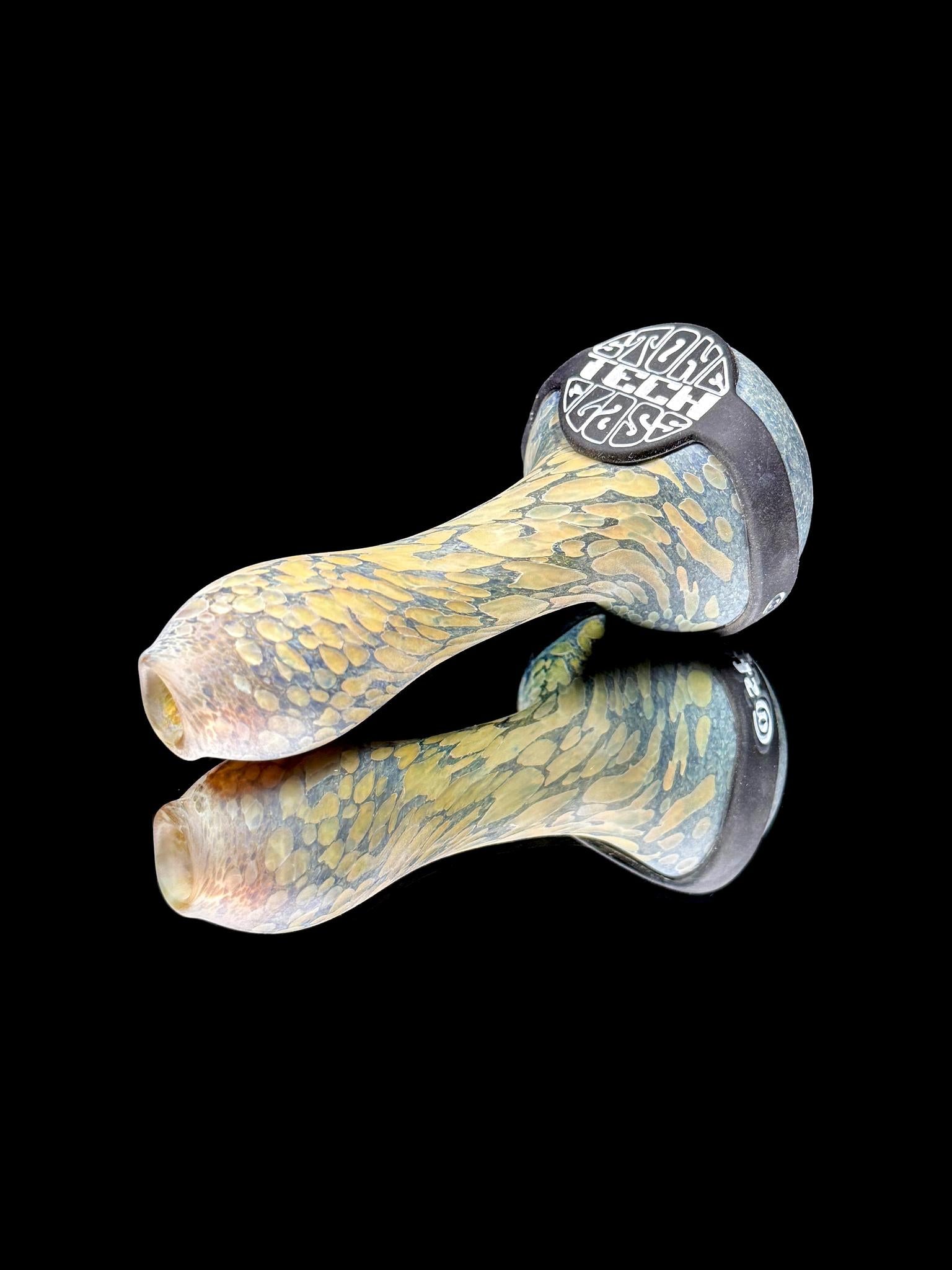 Stone Tech Glass Stone Fossil Pipe