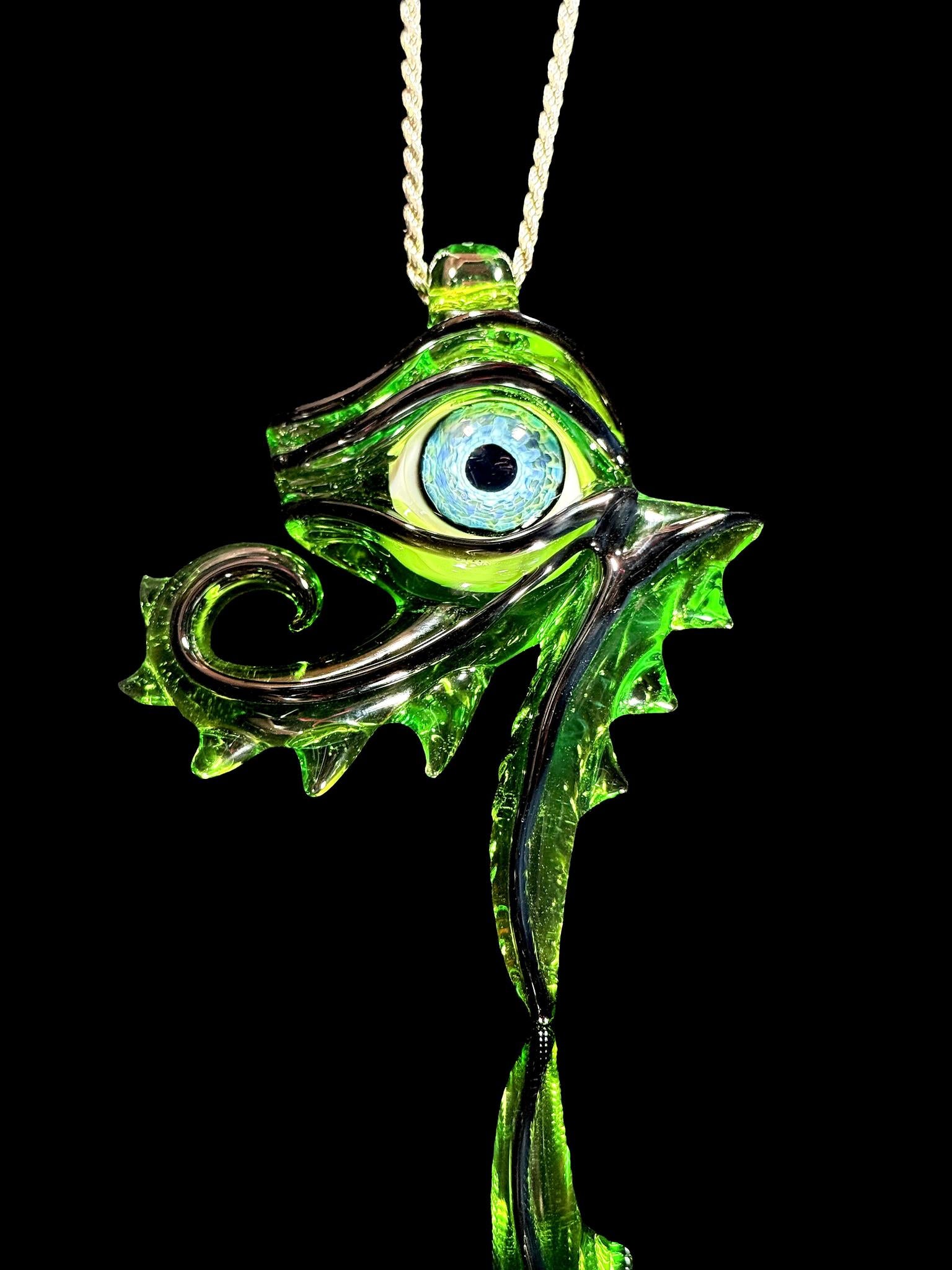 Mako Glass Eye Of Ra Pendant