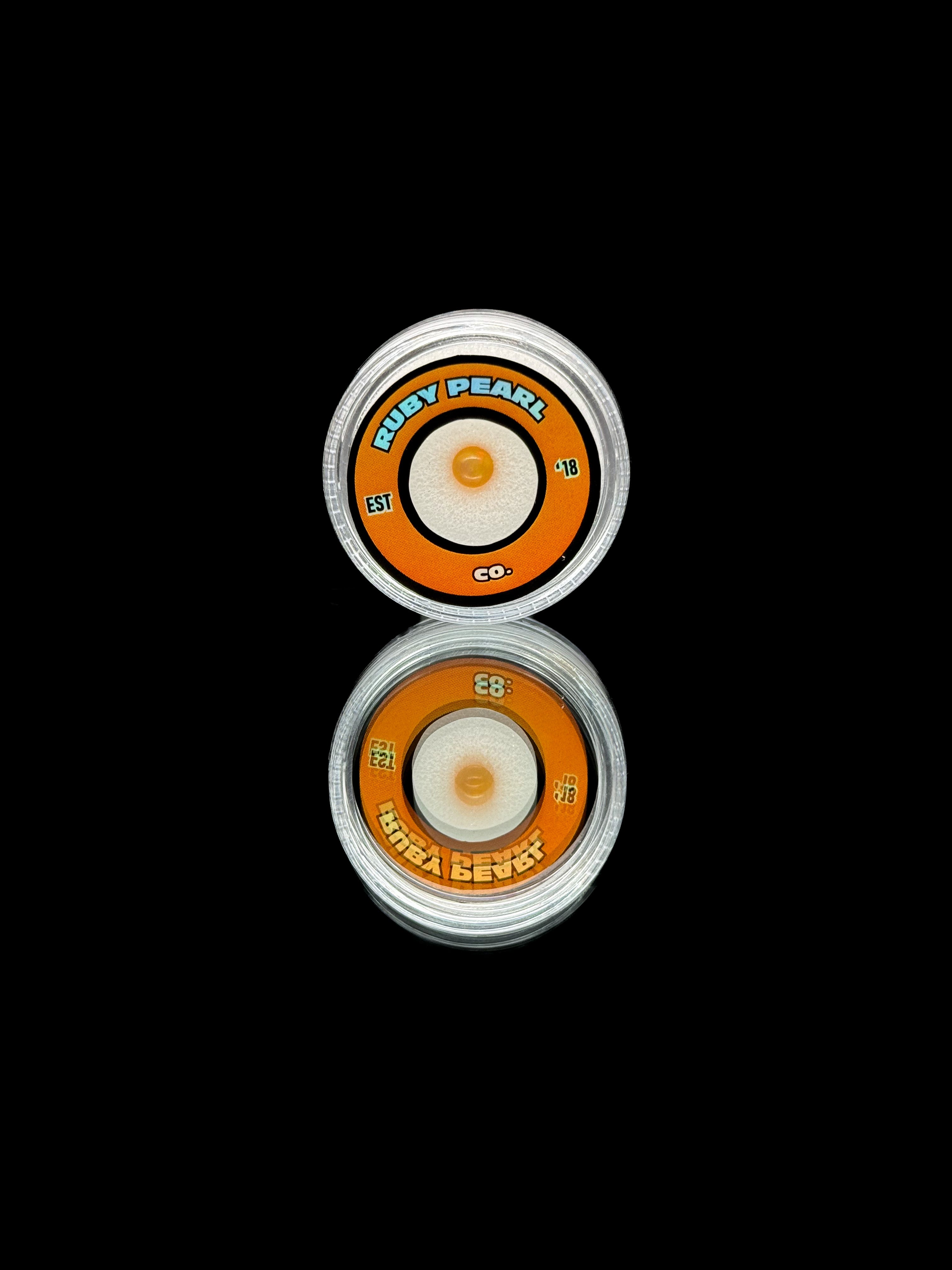 Ruby Pearl Co 4mm Orange Opal Terp Pearl