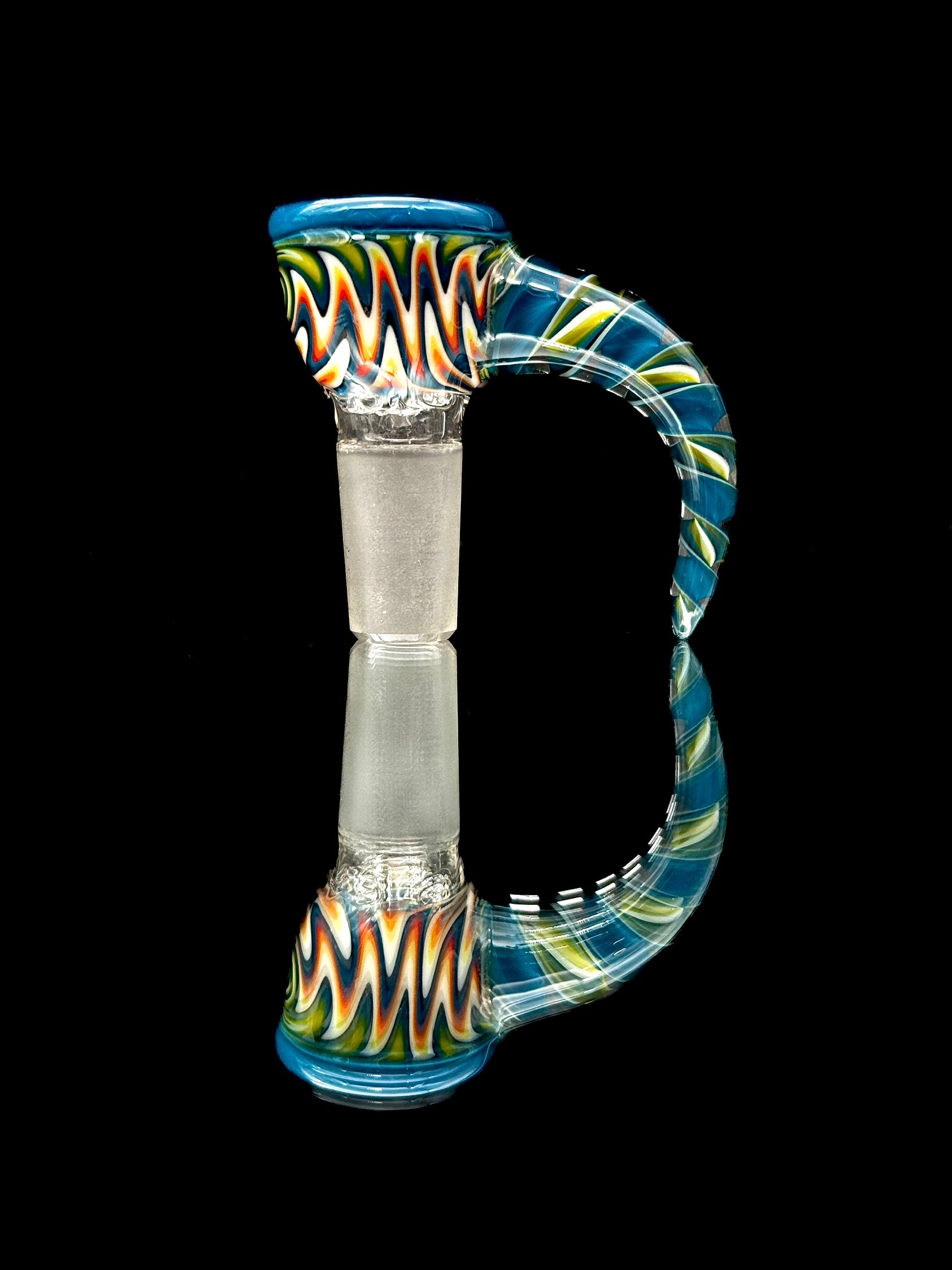 Cameron burns glass Slide 14mm 4 Hole Worked