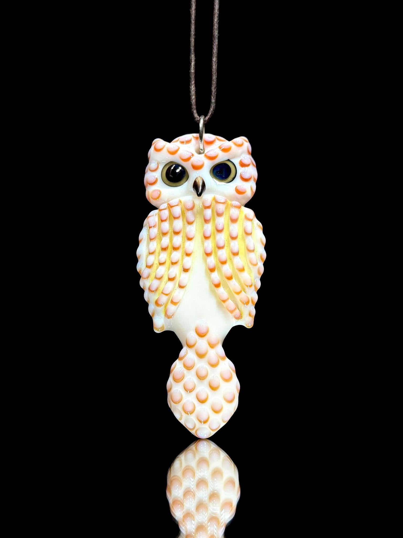 Florin Glass Owl Ornament