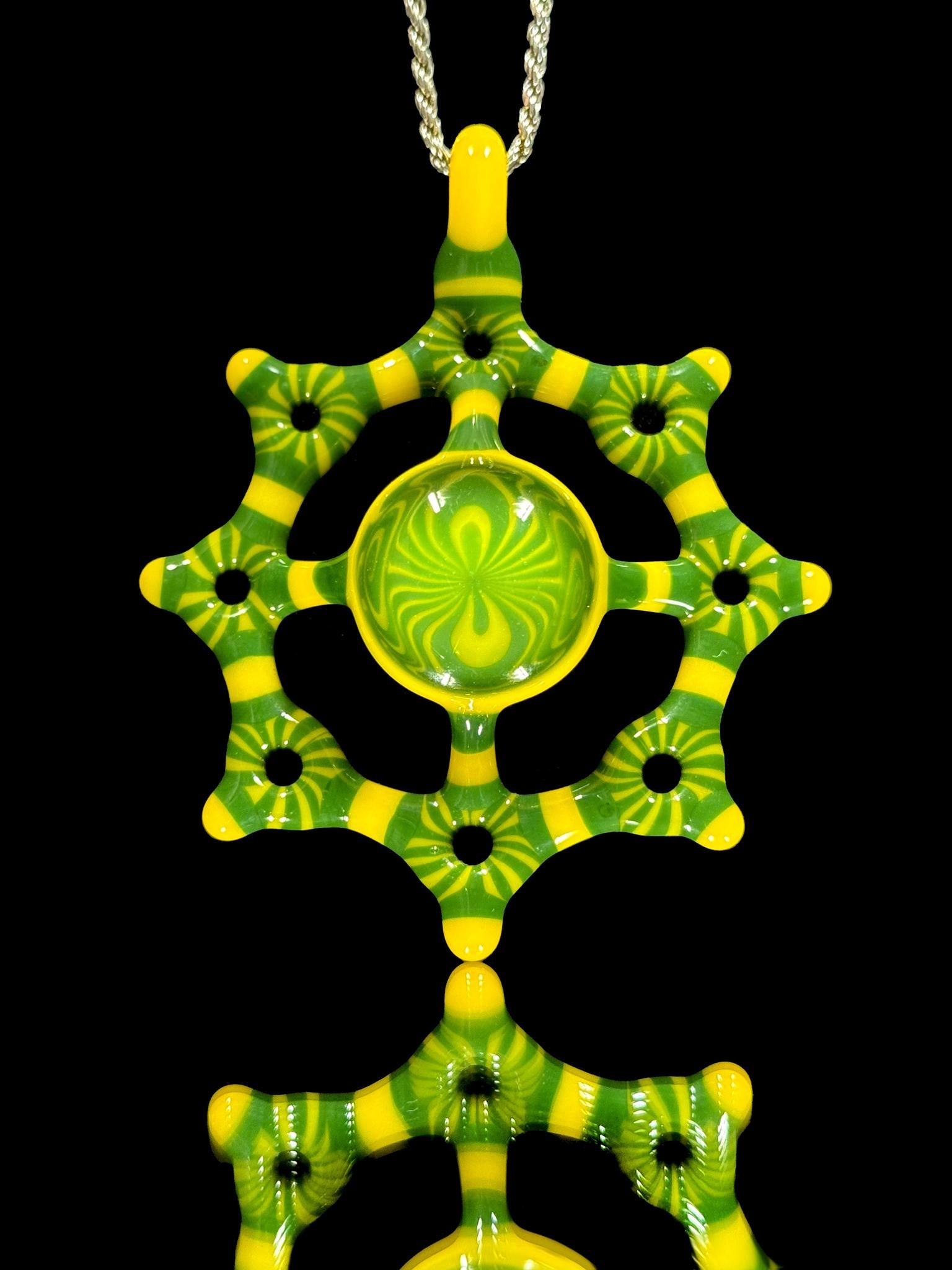 Kaja Glass Shield Pendant