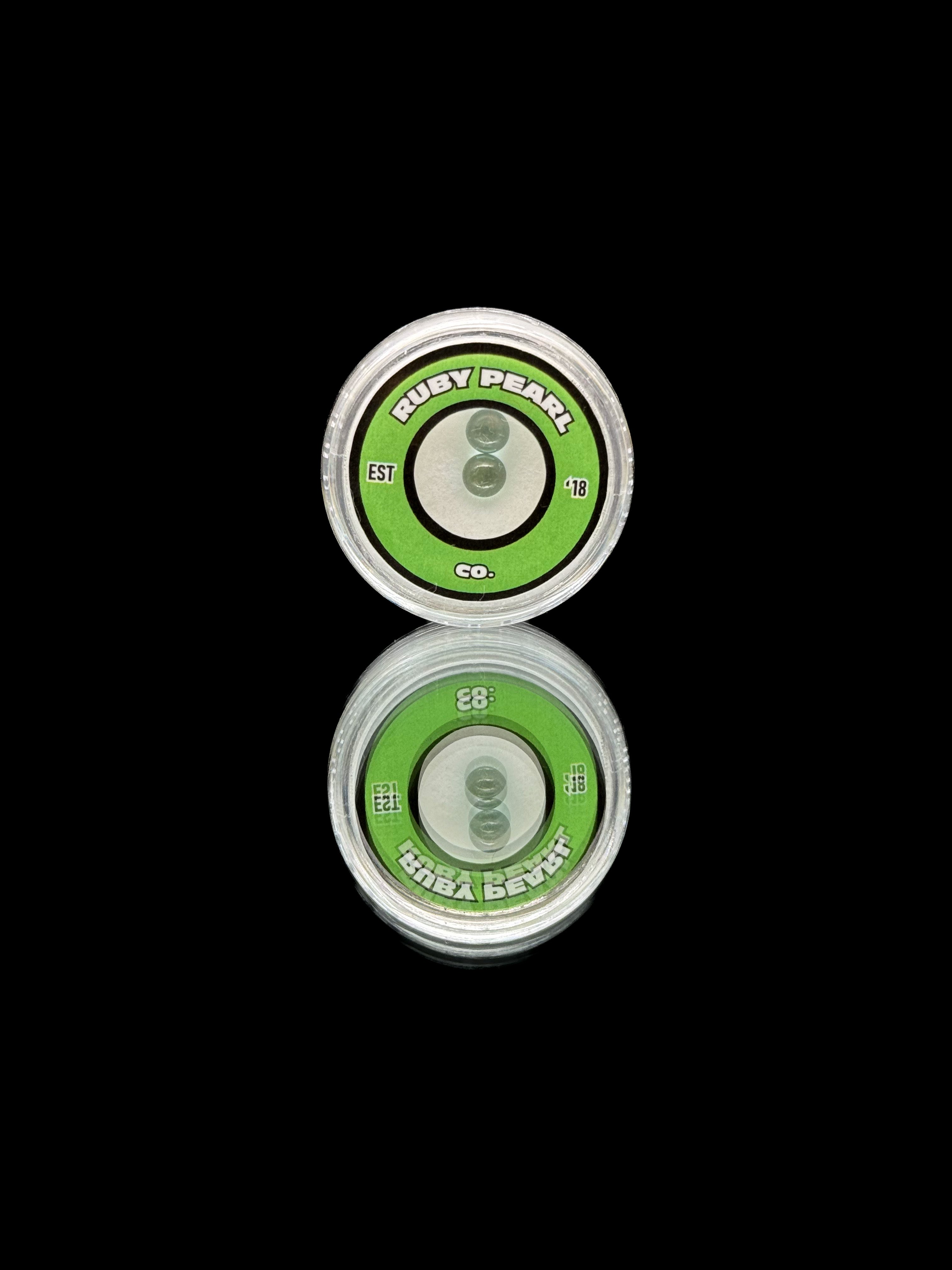 Ruby Pearl Co 4mm Green Sapphire 2pk