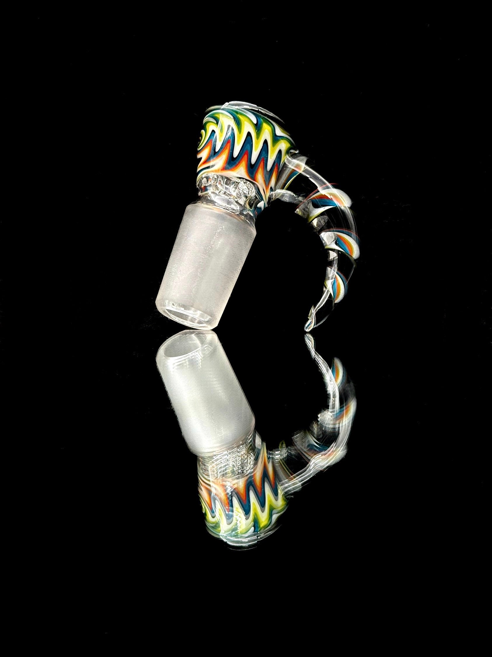 Cameron burns glass Slide 18mm 4 Hole Worked