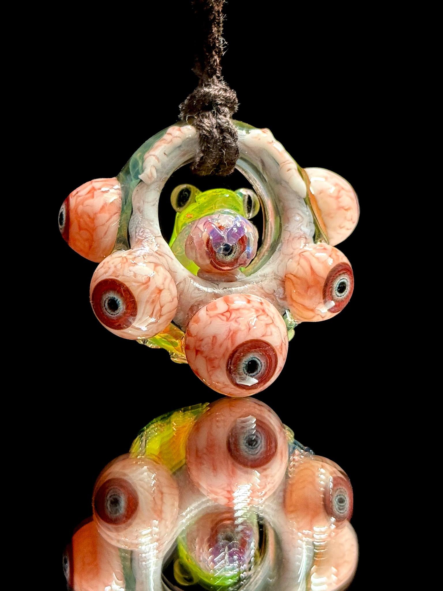 Kentaro Glass "Eye Ring" Pendant