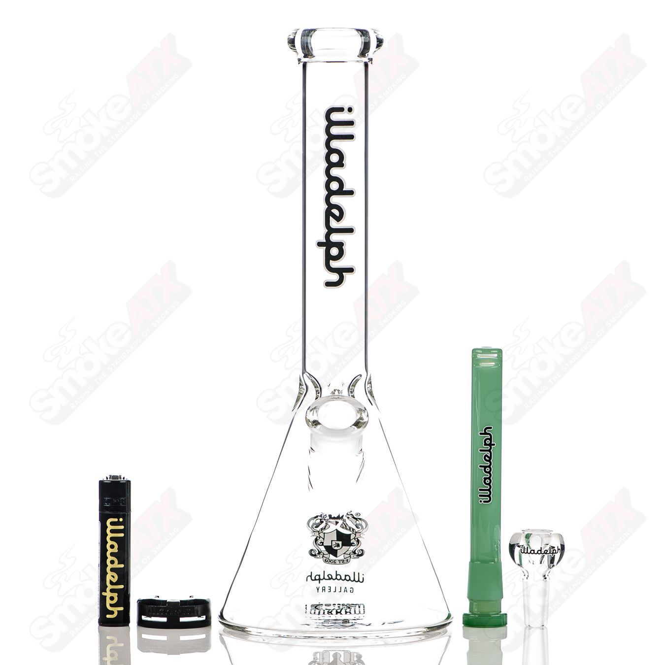 12" 5mm (Black) Mini Beaker Illadelph
