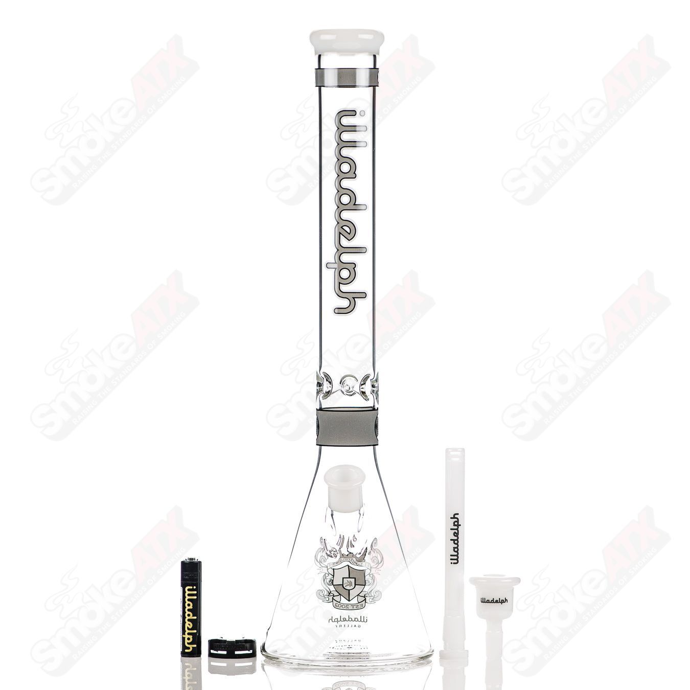 19" (Gray) Signature Series Medium Beaker Illadelph