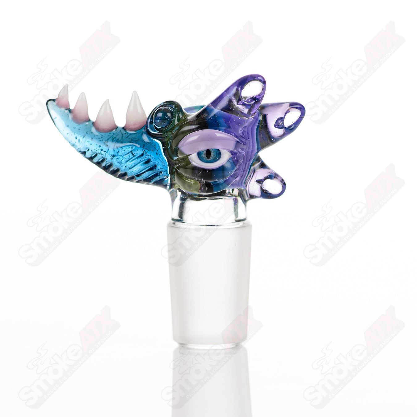 19mm UV Slide 3 Hole (Purple Rain/Atomic Stardust/Green/Purple/Blue/Linework Tubing) SALT