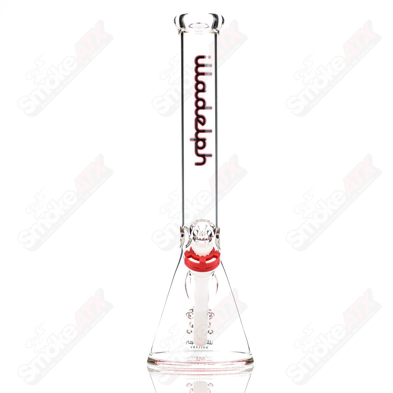 45mm Black/Red 15" Beaker Illadelph