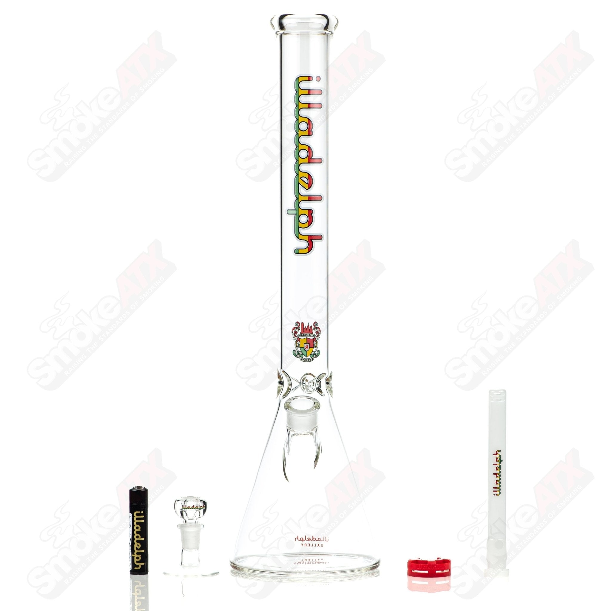 5mm Rasta Medium Beaker Illadelph