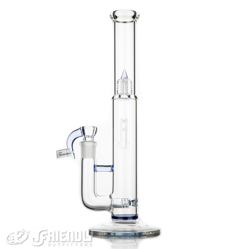 Sovereignty Glass Shorty4 Pawn 3 Cut 360 Stemline to Inv.4 w/Partial Firewater Accents