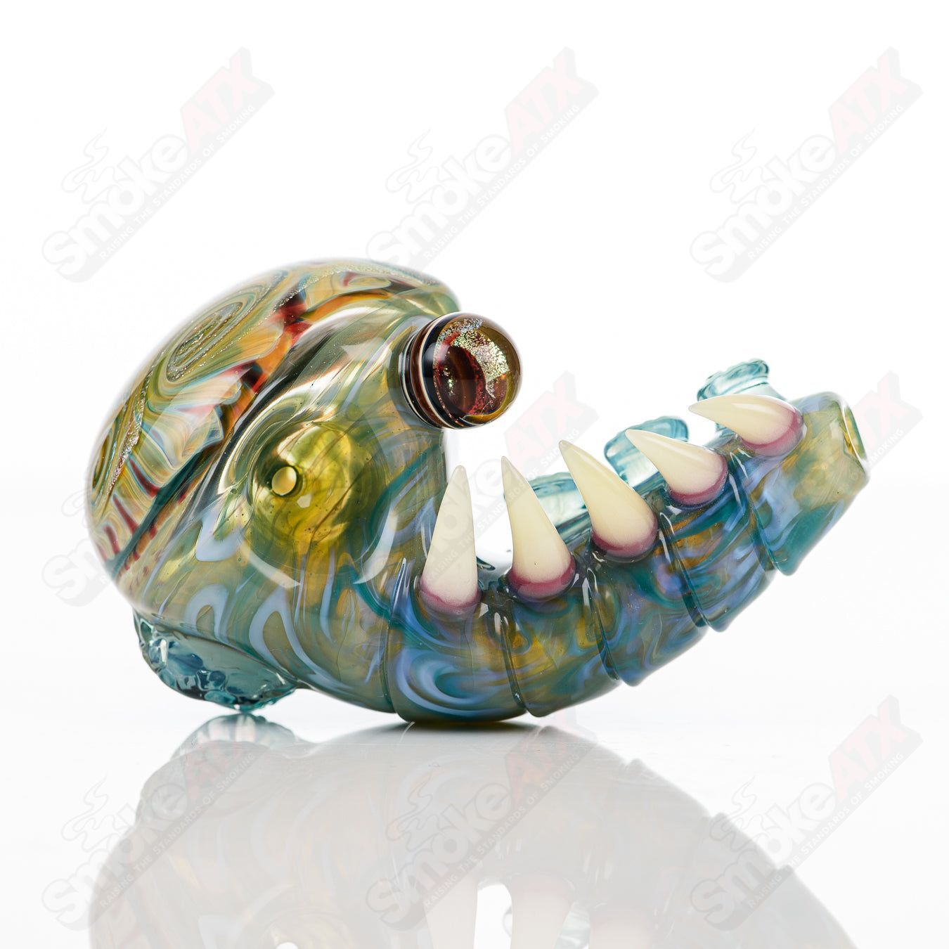 Dry Pipe (Dichroic Swirl Marble) Galactic Glass x SALT