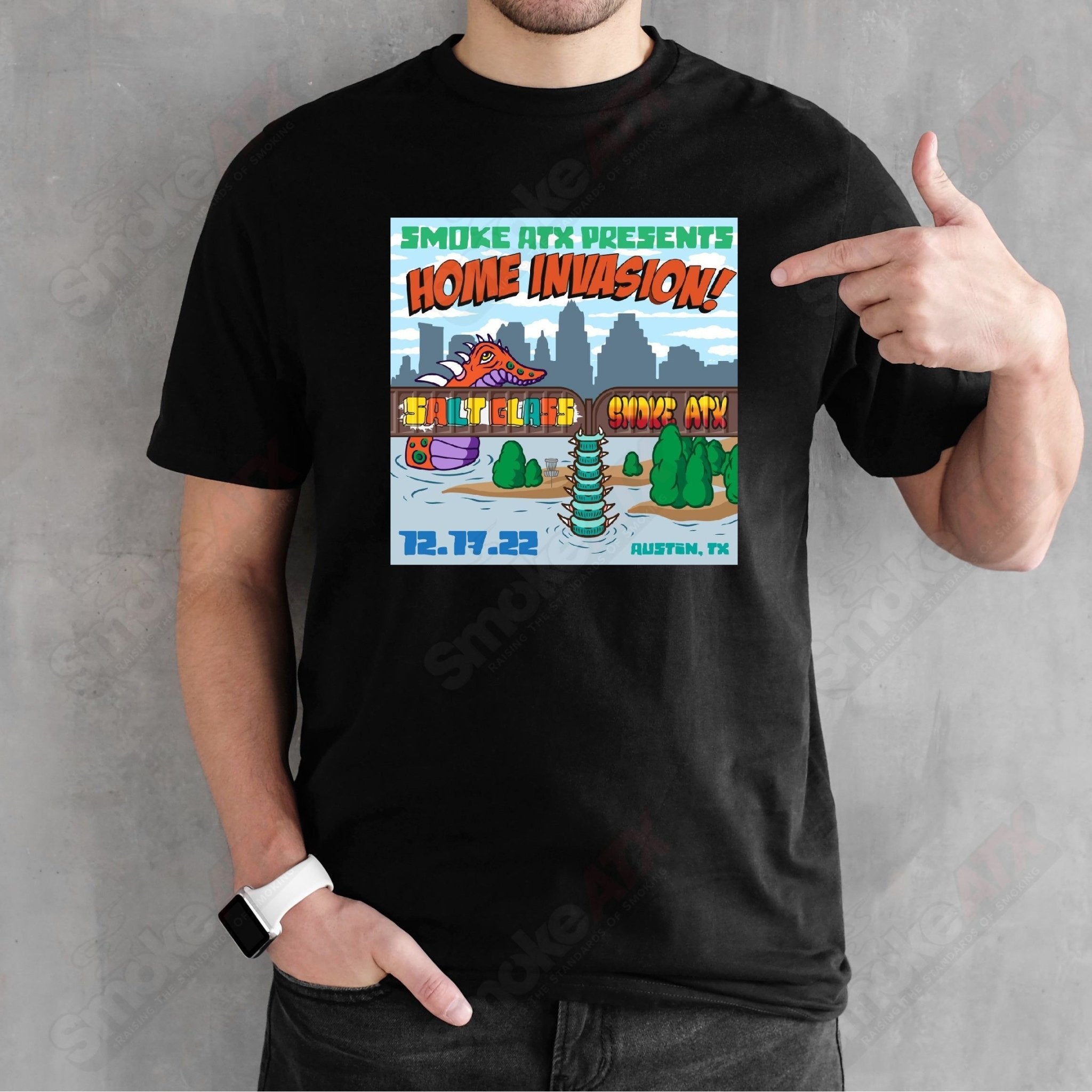 Home Invasion! SALT Glass T-Shirt