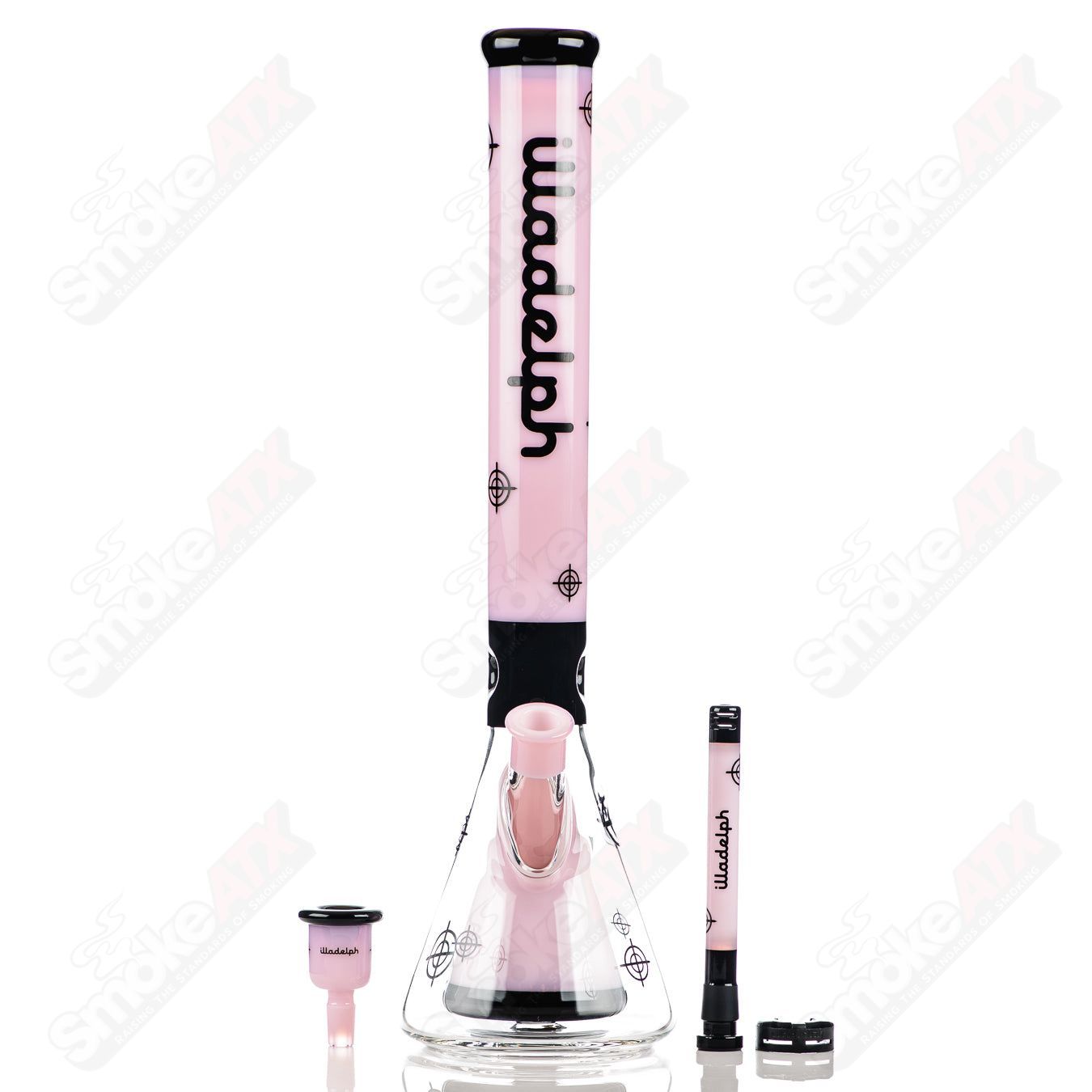 Killadelph - Milky Pink Scoped Collins Beaker
