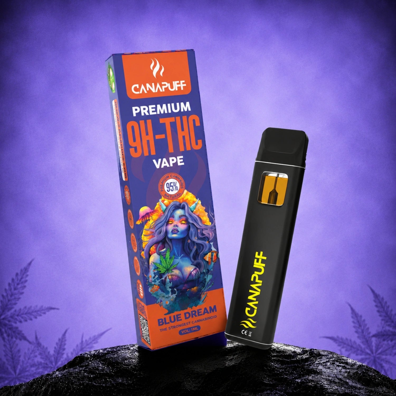 9H-THC Vape Blue Dream 95% 1ml