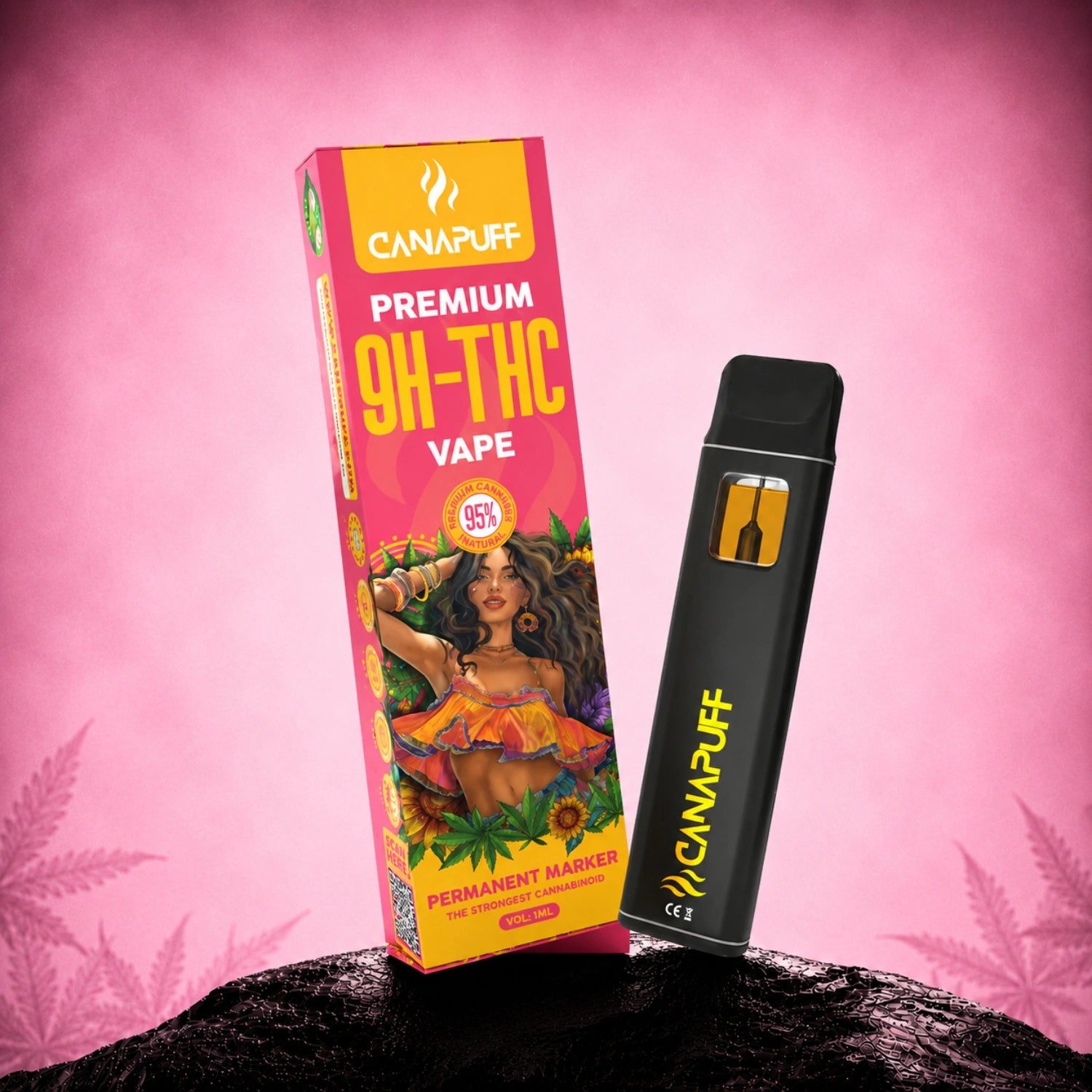 9H-THC Vape Permanent Marker 95% 1ml