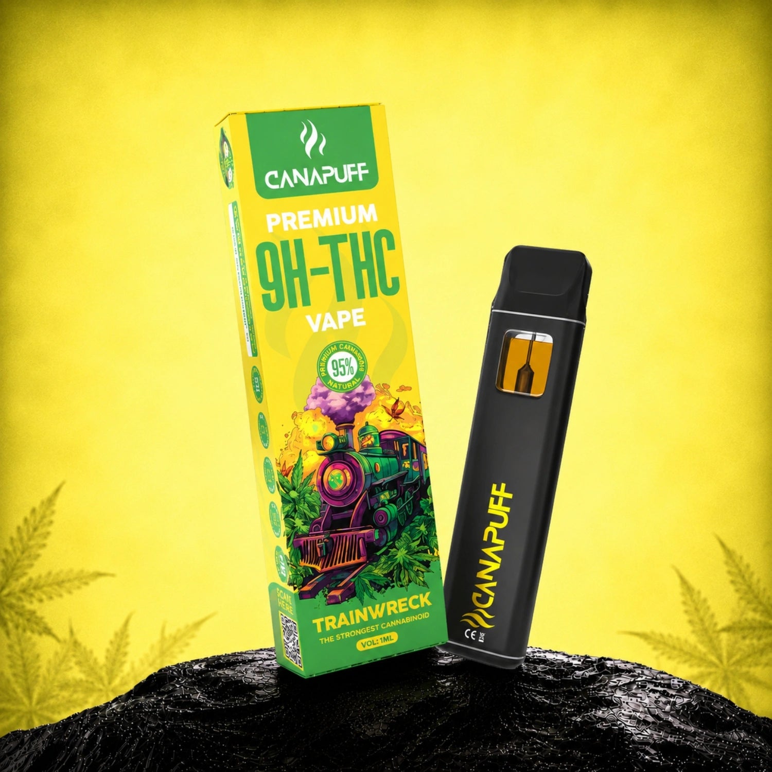 9H-THC Vape Trainwreck 95% 1ml
