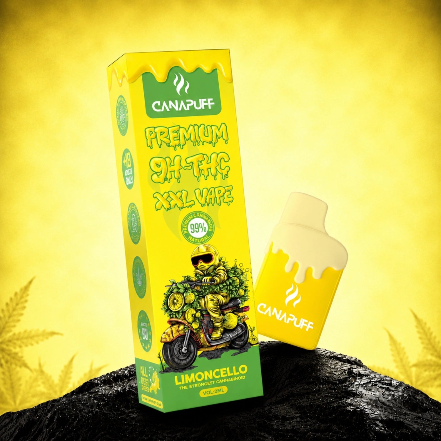9H-THC XXL Vape Limoncello 99% 2ml