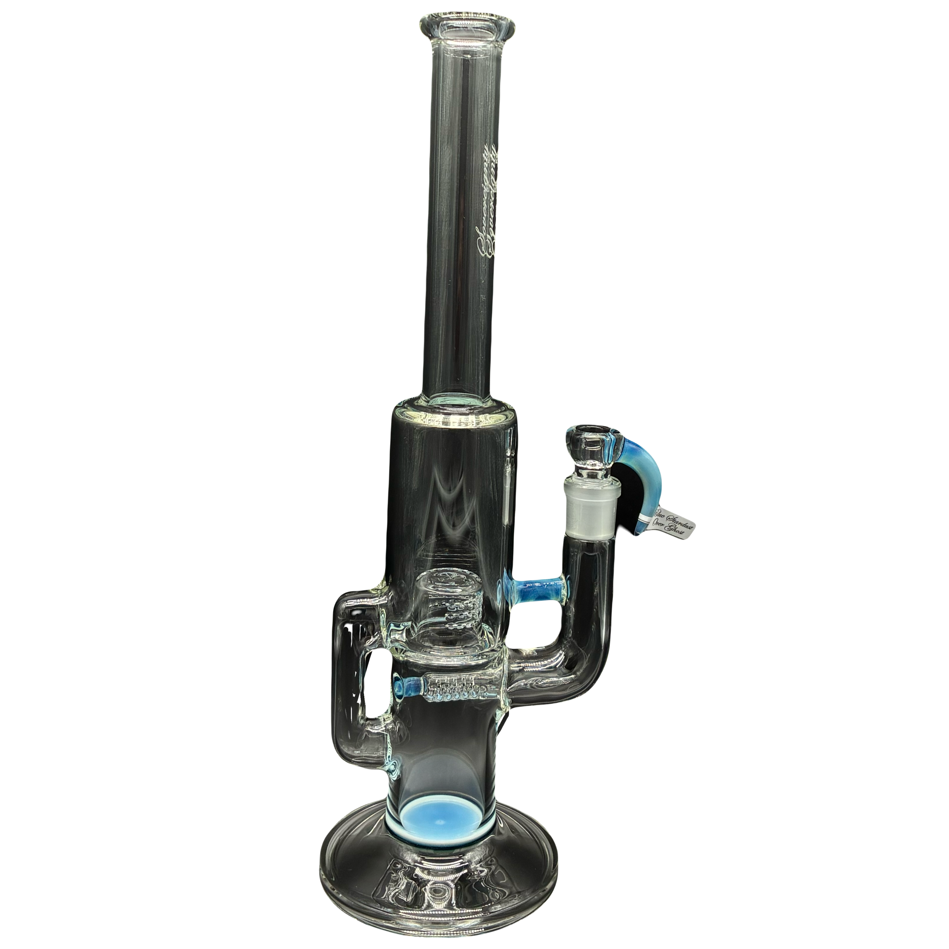 Sovereignty Glass - CapCycler (Stemline) 16mm 6 Cut DownGrid to Grid Cap 180 Front Facing