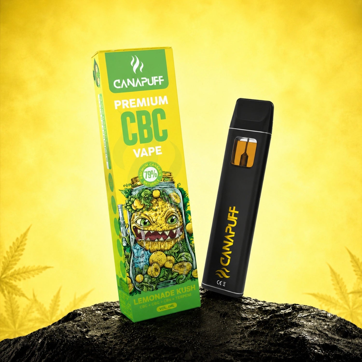 CBC Vape Lemonade Kush 79% 1ml