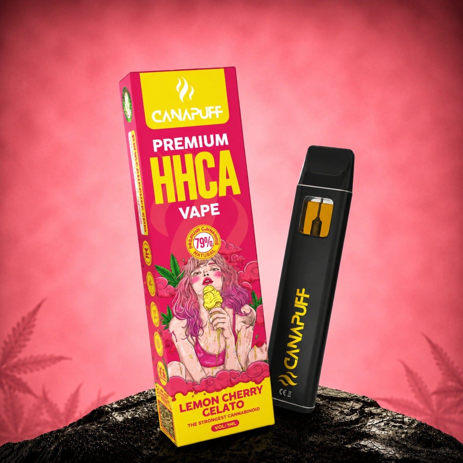 HHC-A Vape Lemon Cherry Gelato 79% 1ml