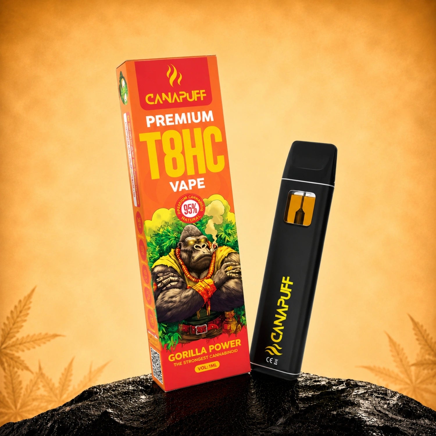 T8HC Vape Gorilla Power 95% 1ml