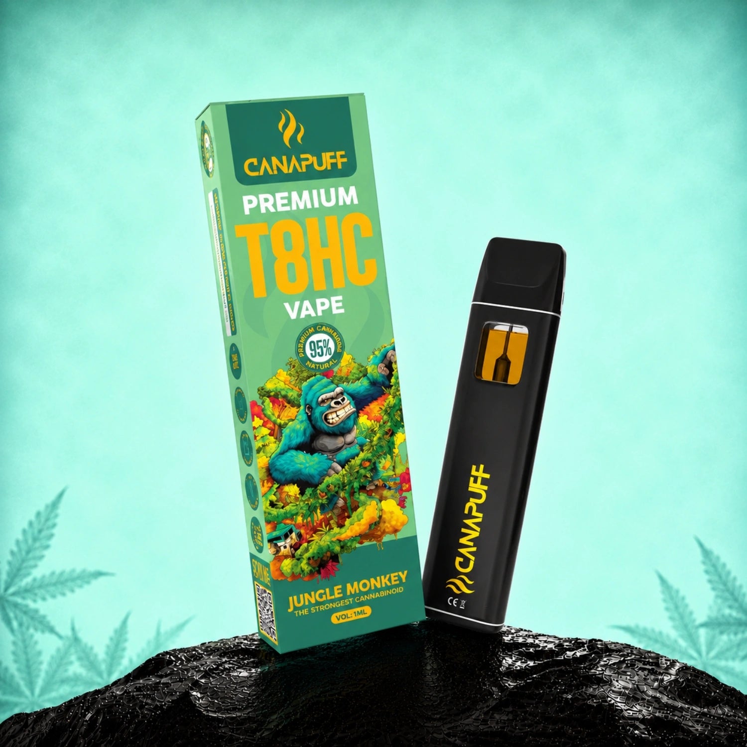 T8HC Vape Jungle Monkey 95% 1ml