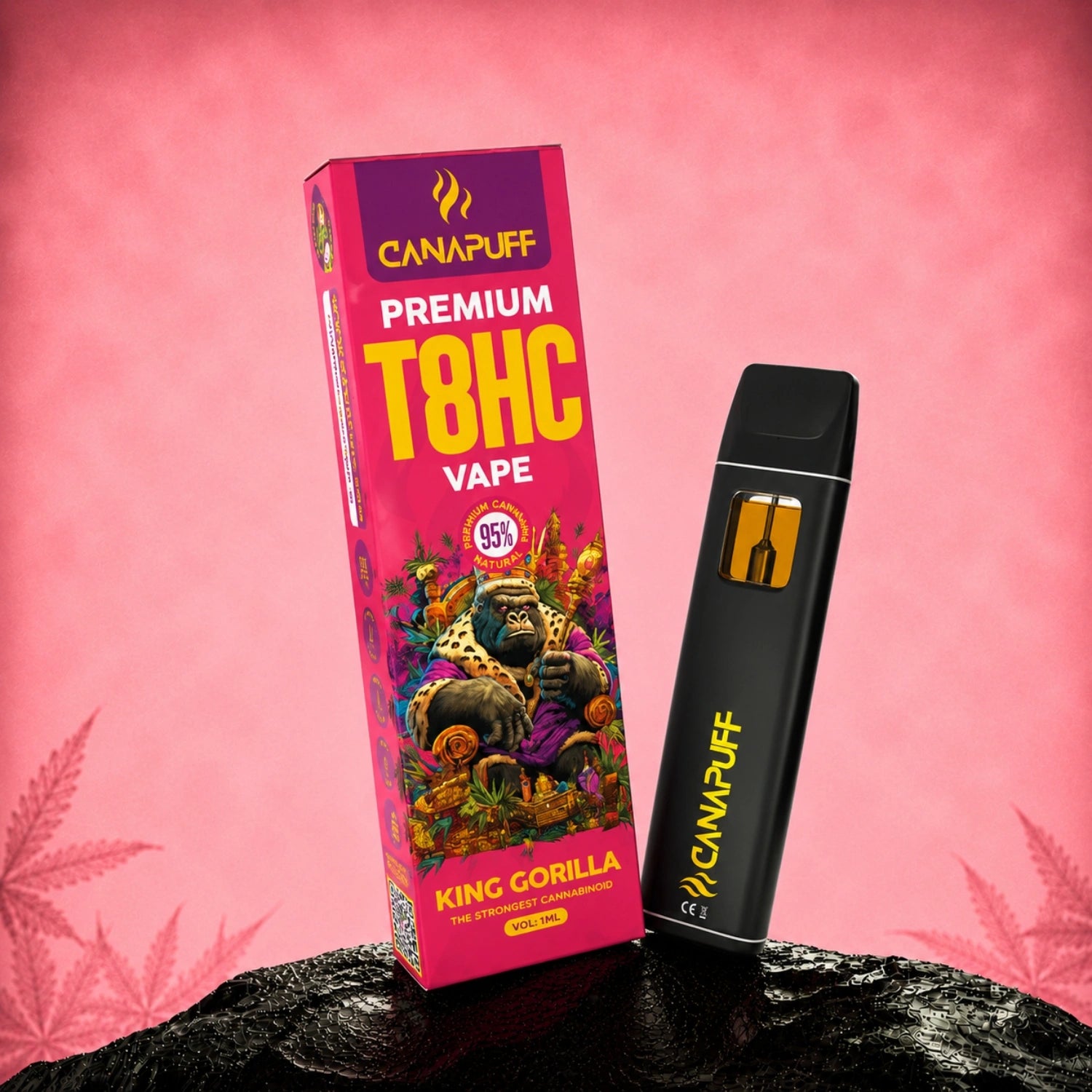 T8HC Vape King Gorilla 95% 1ml