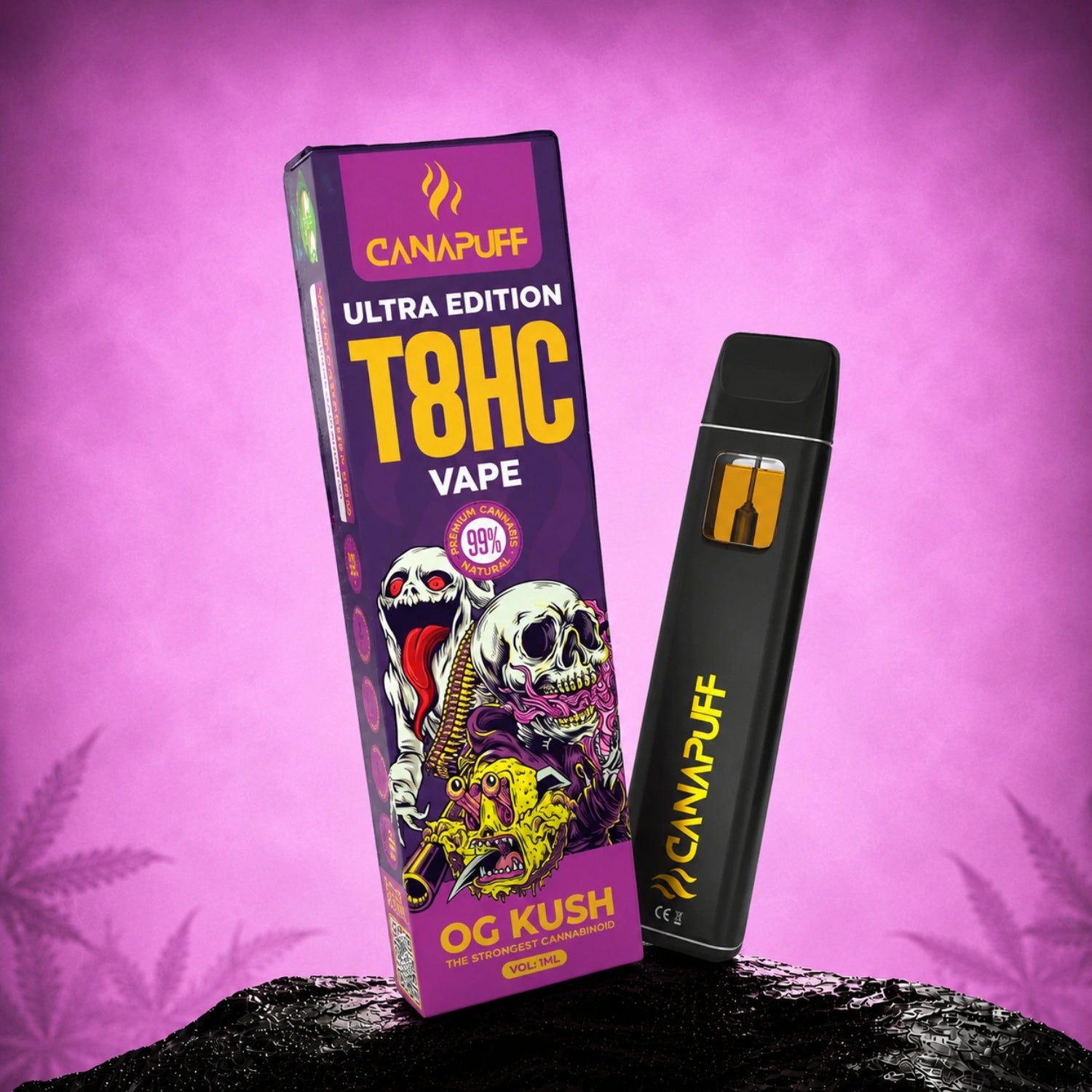 T8HC Vape OG Kush Ultra Edition 99% 1ml