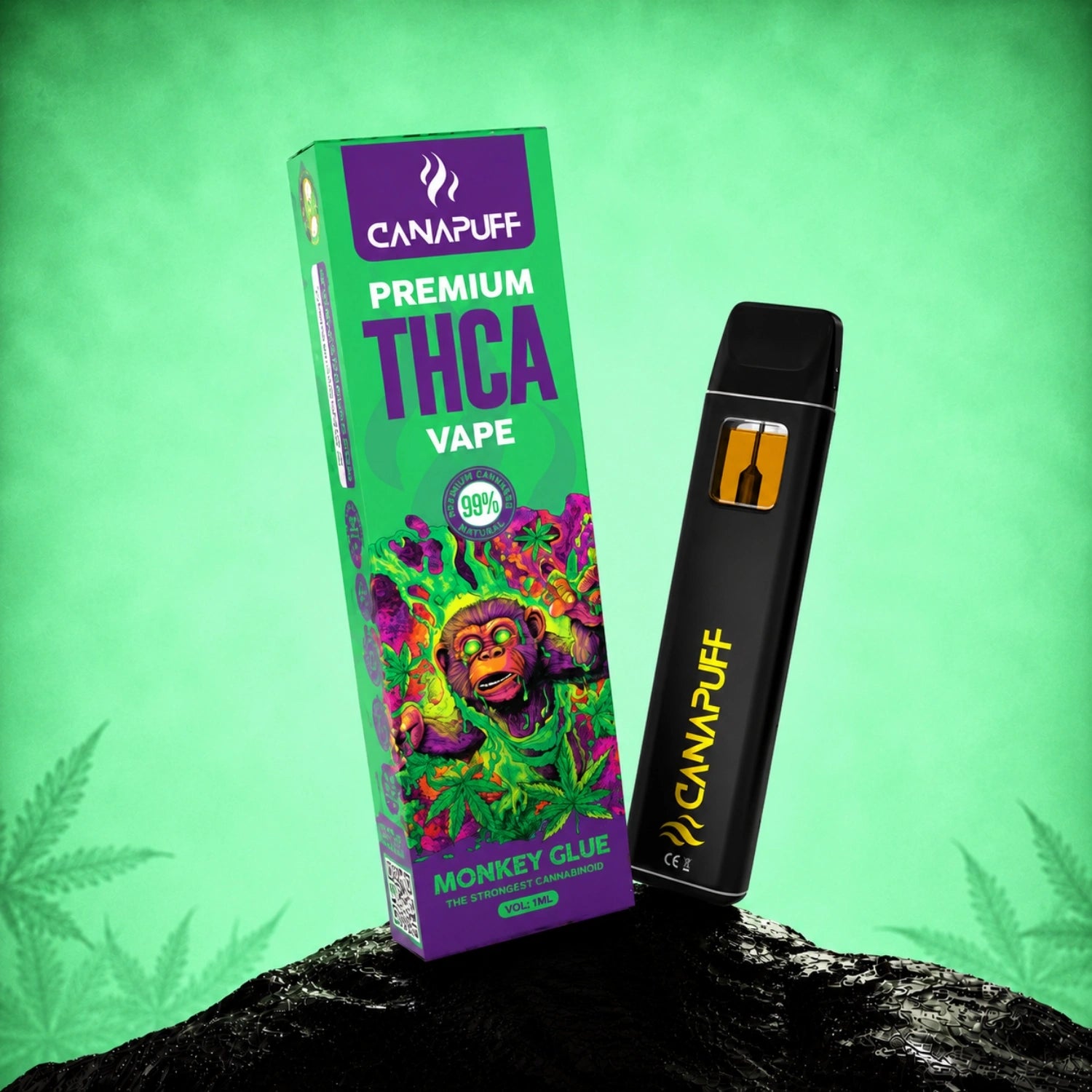 THCA Vape Monkey Glue 99% 1ml