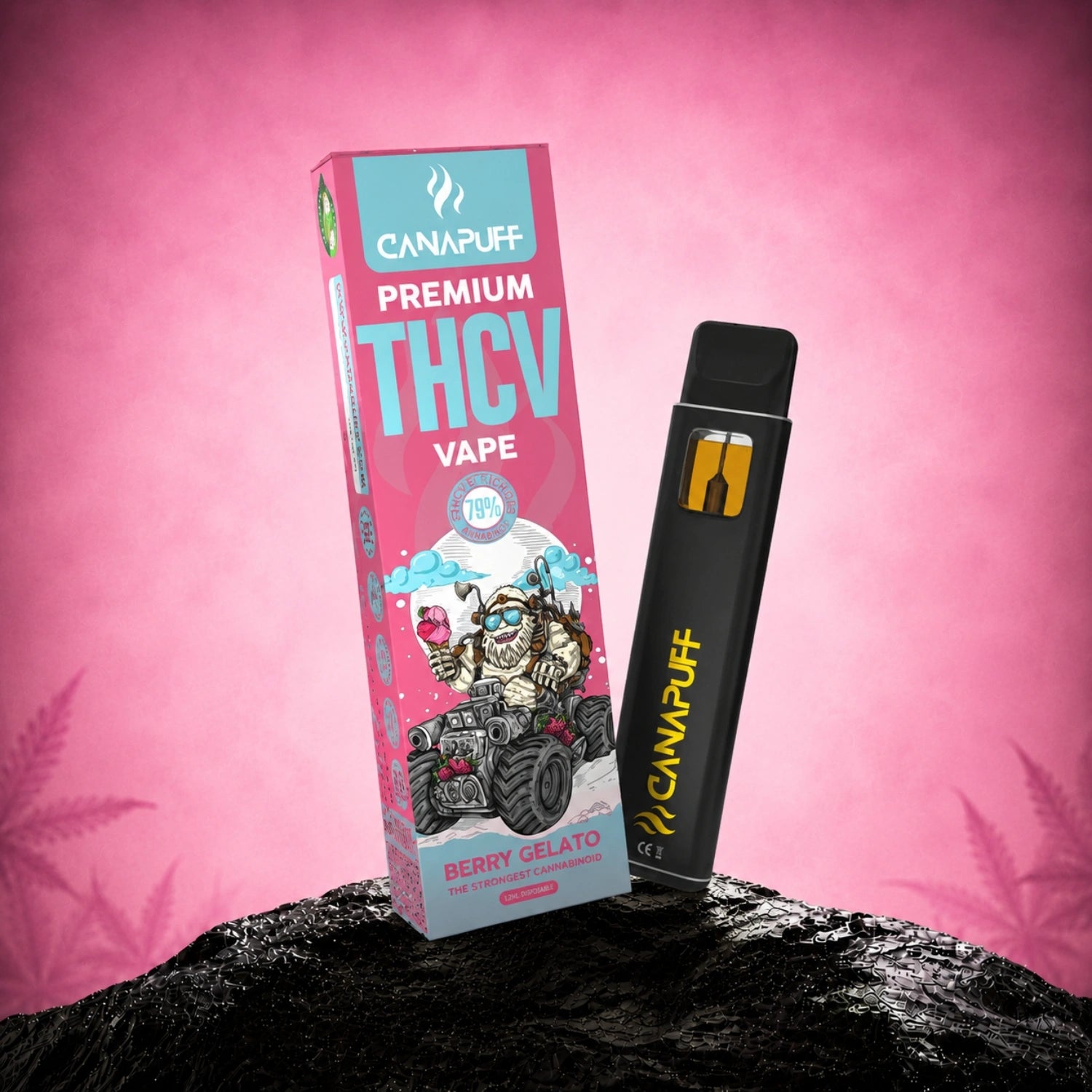 THCv XXL Vape Berry Gelato 99% 2ml