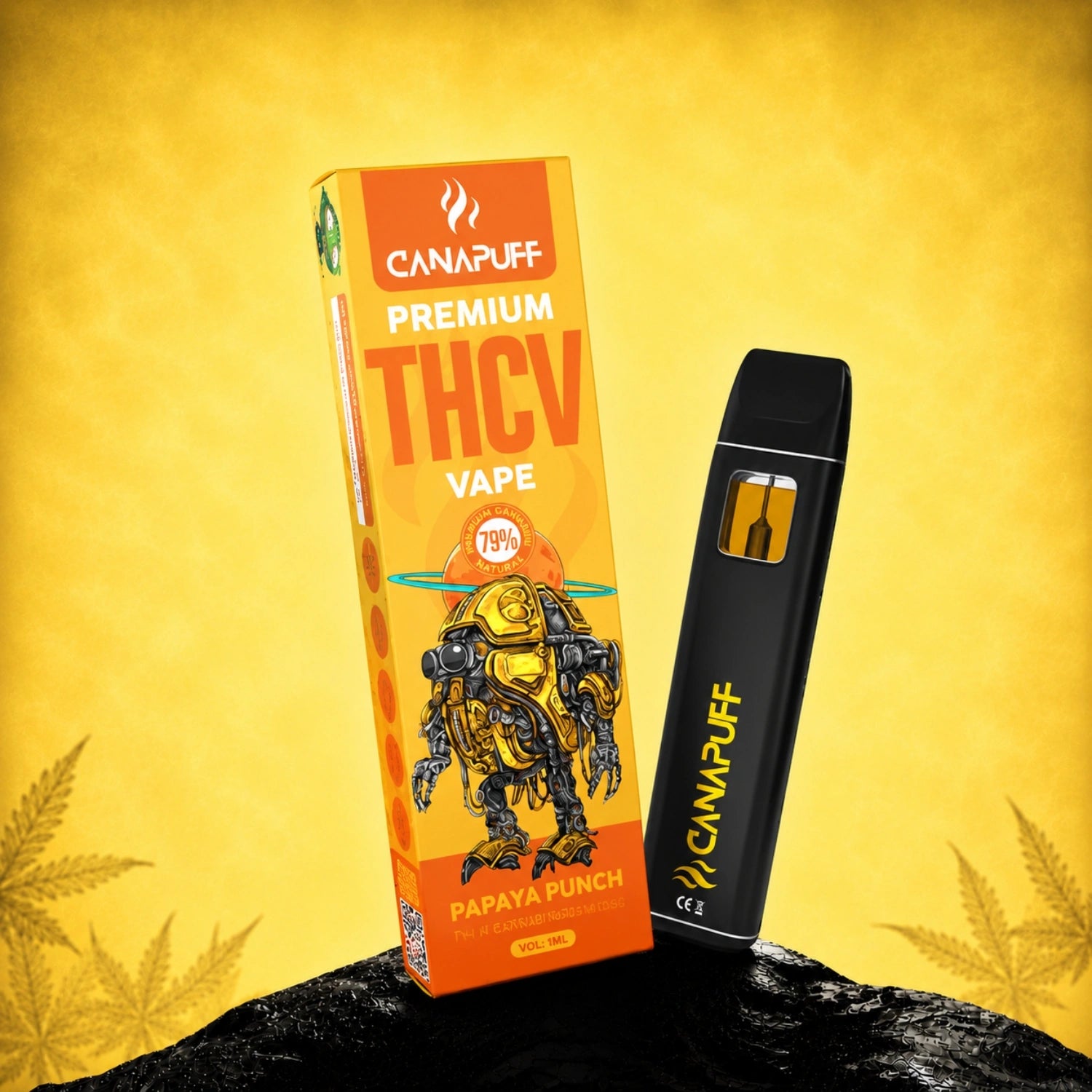 THCv Vape Papaya Punch 79% 1ml