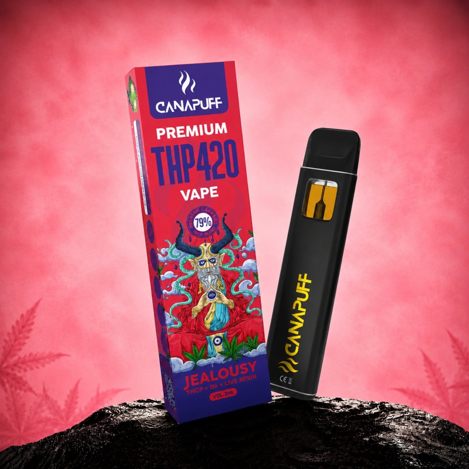 THP420 Vape Jealousy 79% 1ml