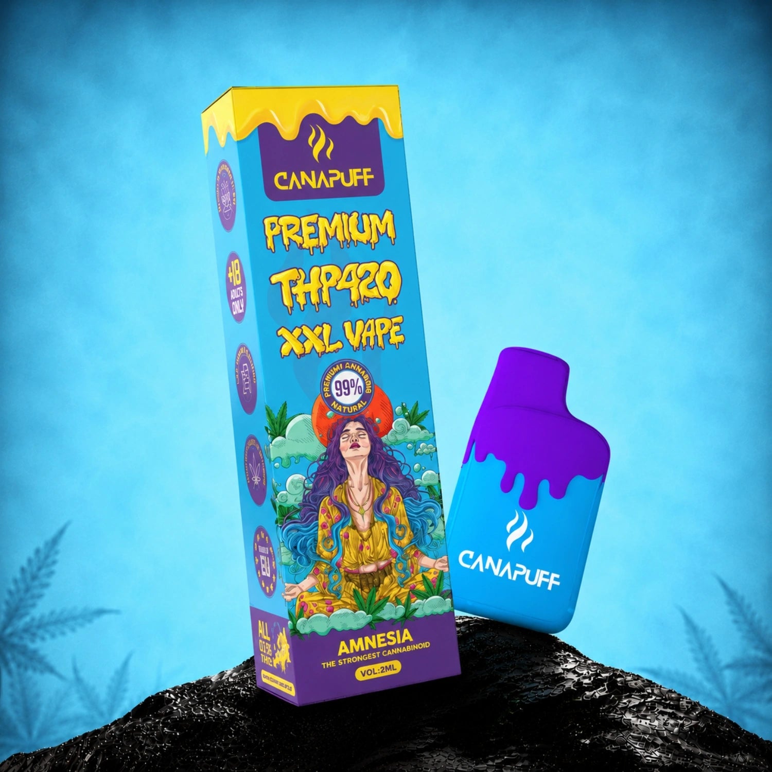 THP420 XXL Vape Amnesia 99% 2ml