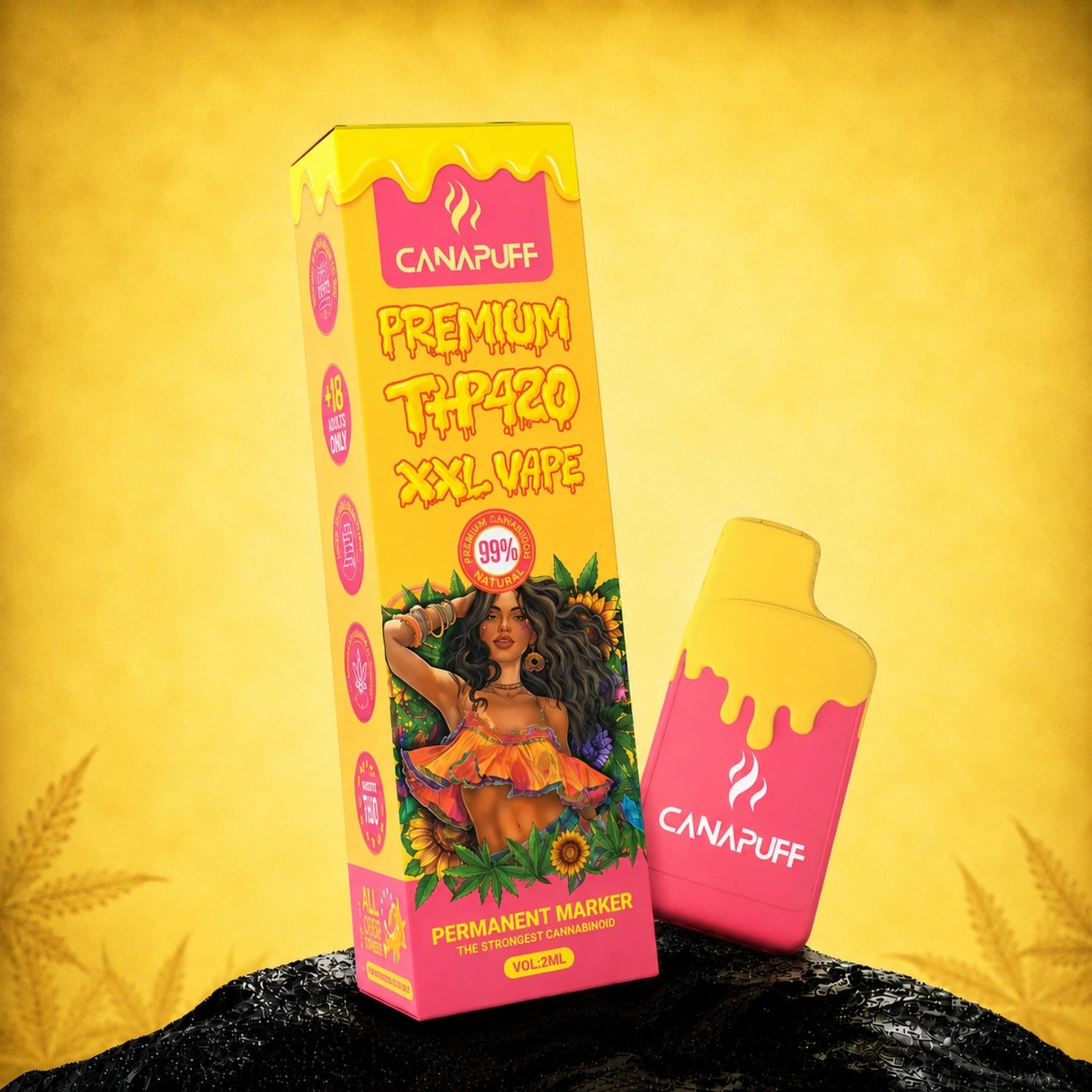 THP420 XXL Vape Permanent Marker 99% 2ml