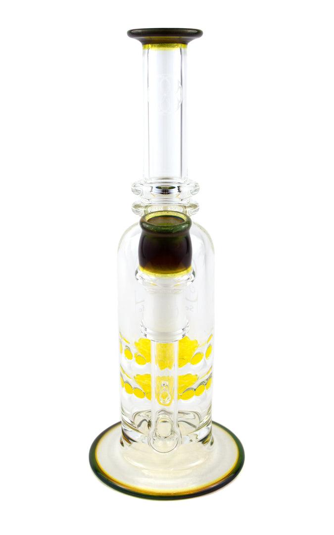 Seed of Life | Worked Mini Rig (Yellow Frit Perc)