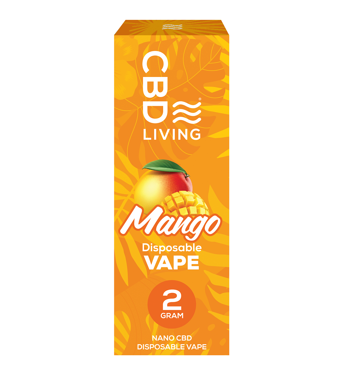 CBD Vape Disposable Mango 2 Gram