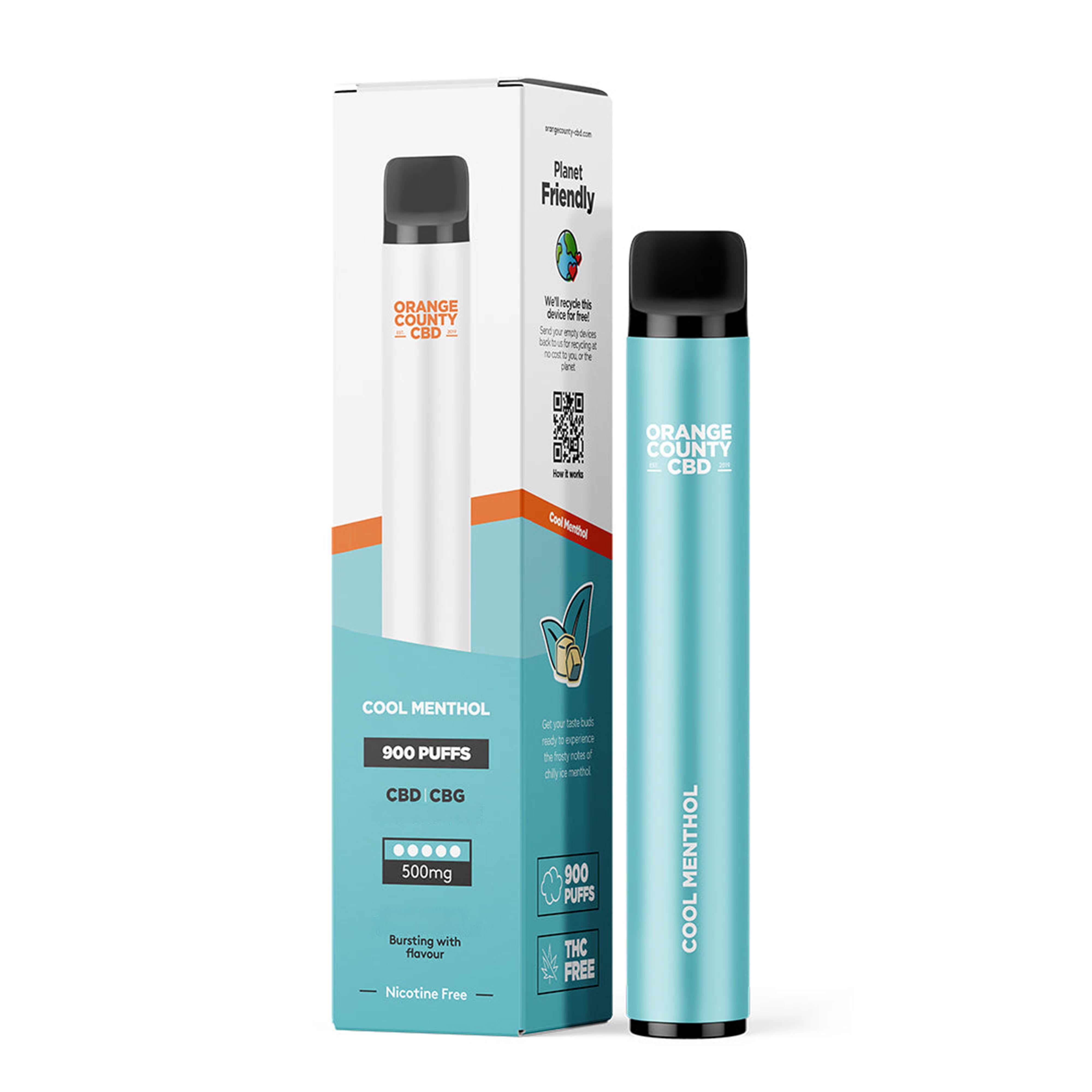 3ml CBD/CBG - Cool Menthol (500mg)