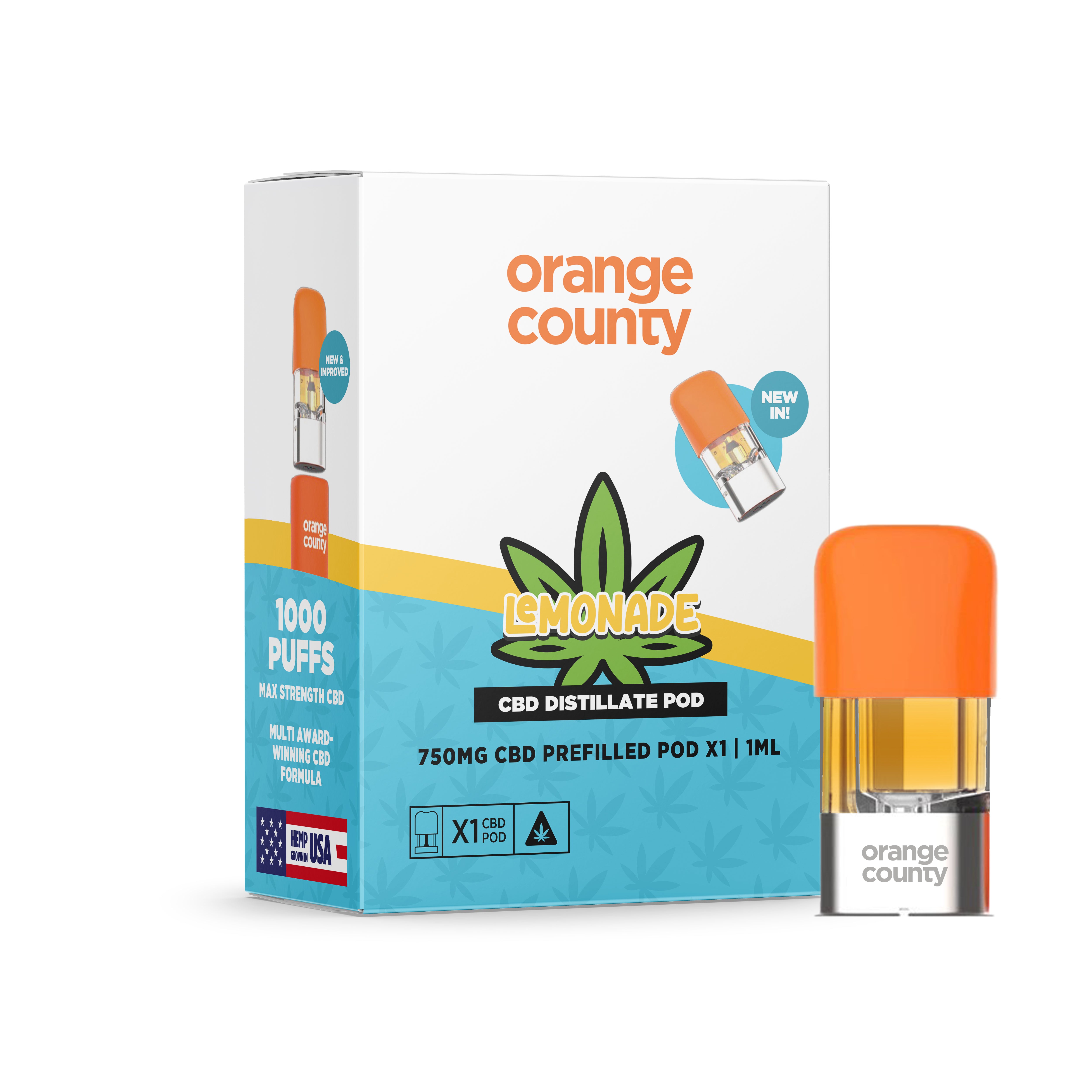 Lemonade OG 1ml Replacement Pod - (750mg)
