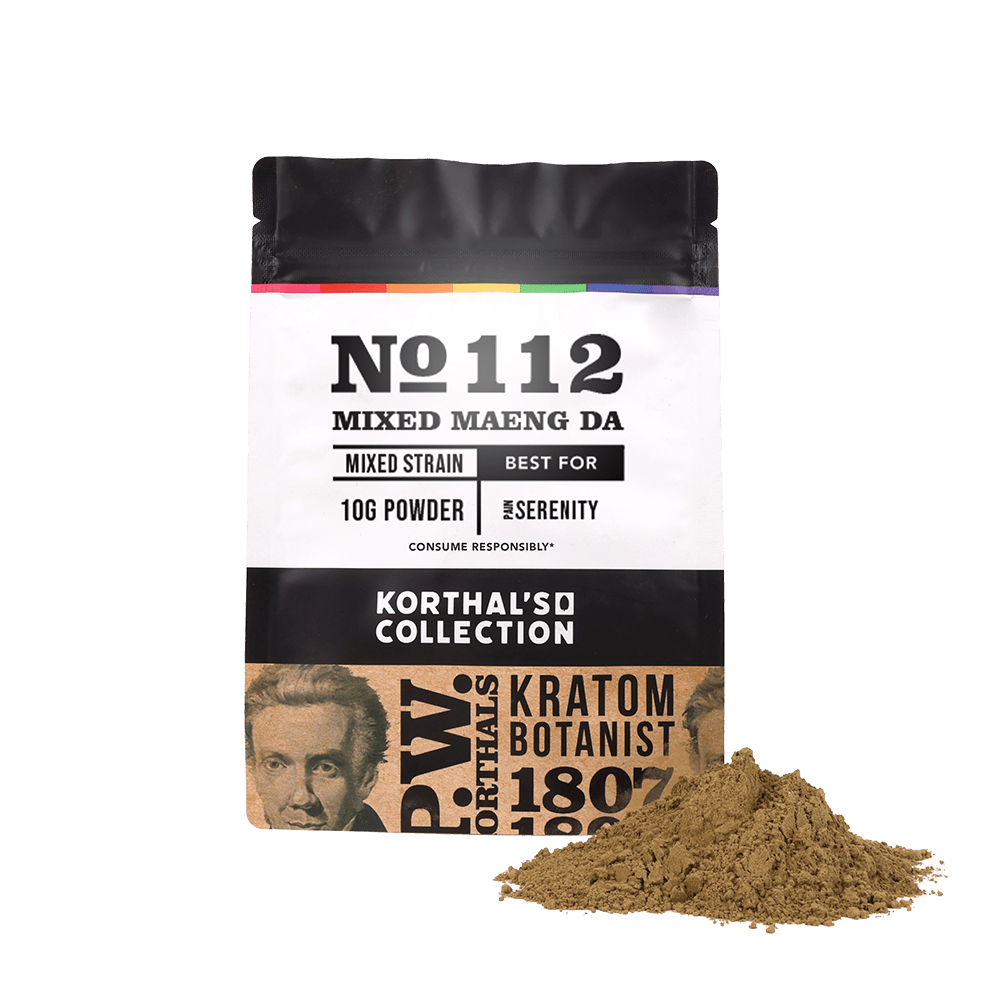 No 112 Mixed Maeng Da Kratom Powder