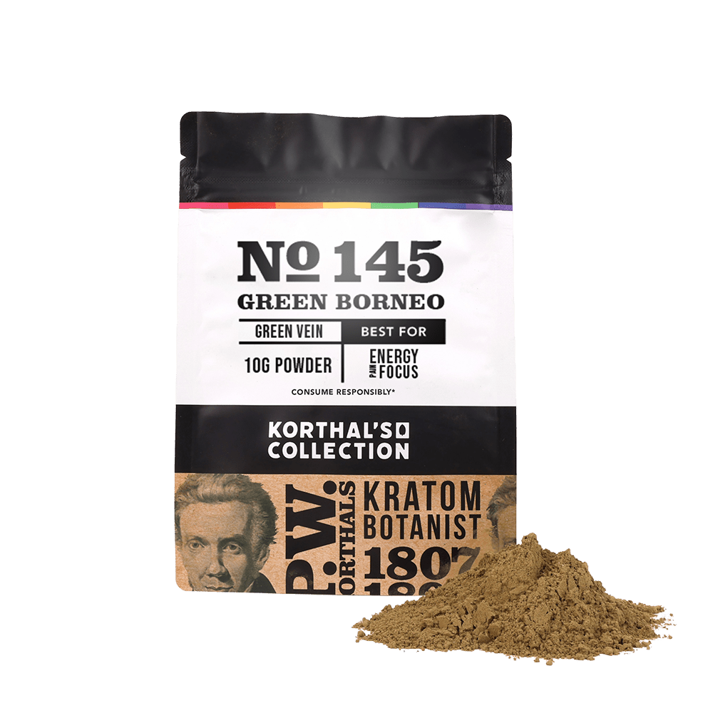 No 145 Green Borneo Kratom Powder