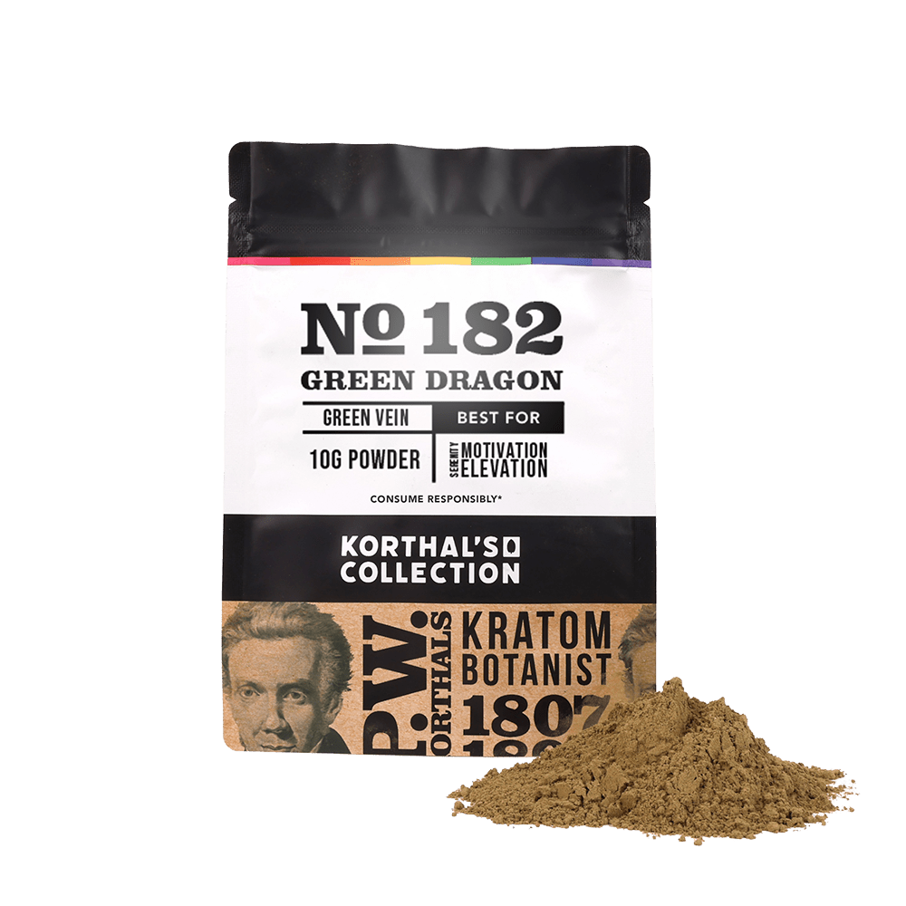 No 182 Green Dragon Kratom Powder