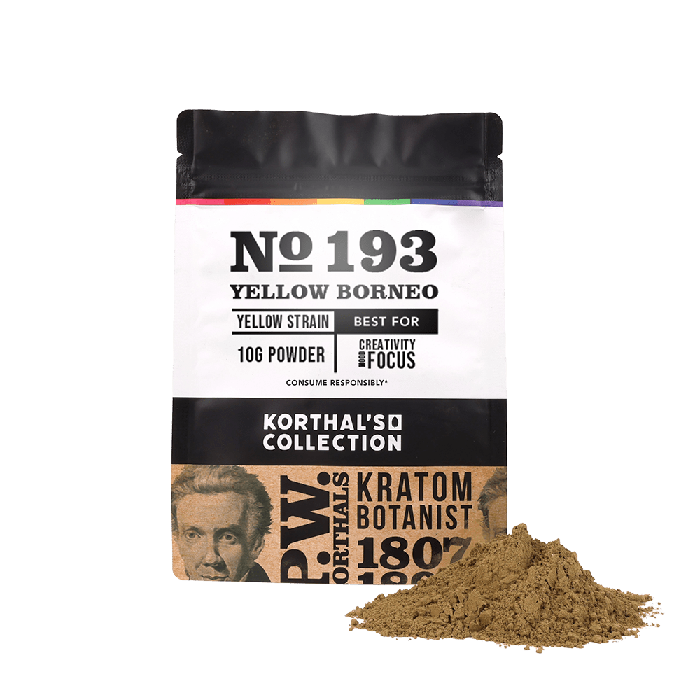 No 193 Yellow Borneo Kratom Powder