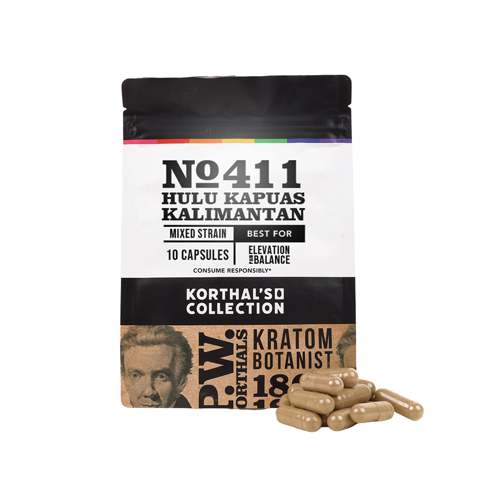 No 411 Hulu Kapuas Kalimantan Kratom Capsules