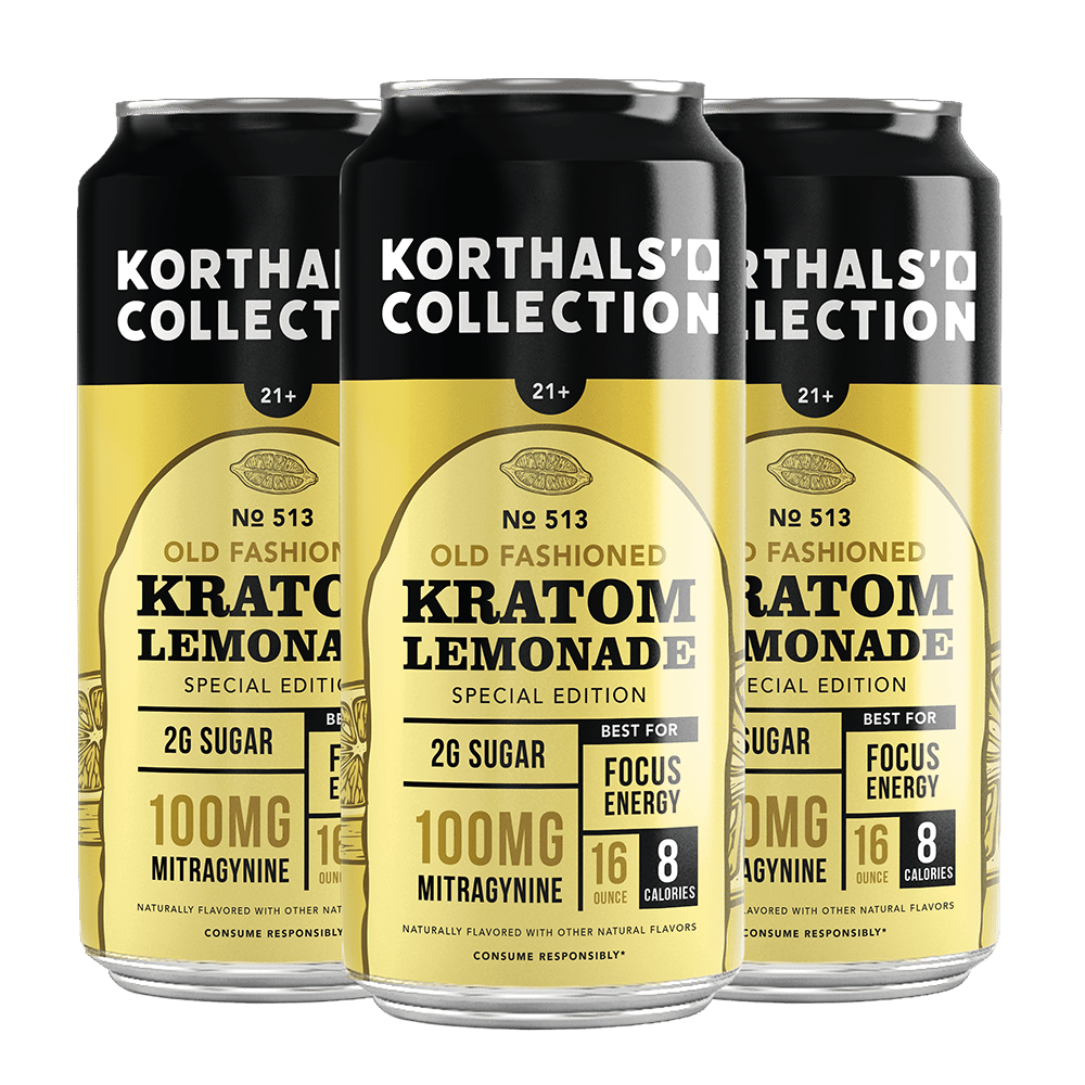 No. 513 Kratom Old Fashion Lemonade 16oz - 4pk