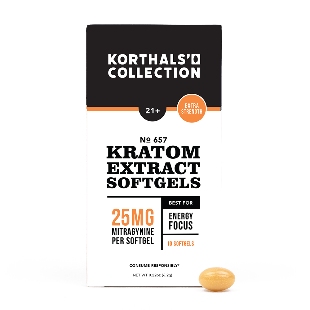 No. 657 Kratom Extract Softgels
